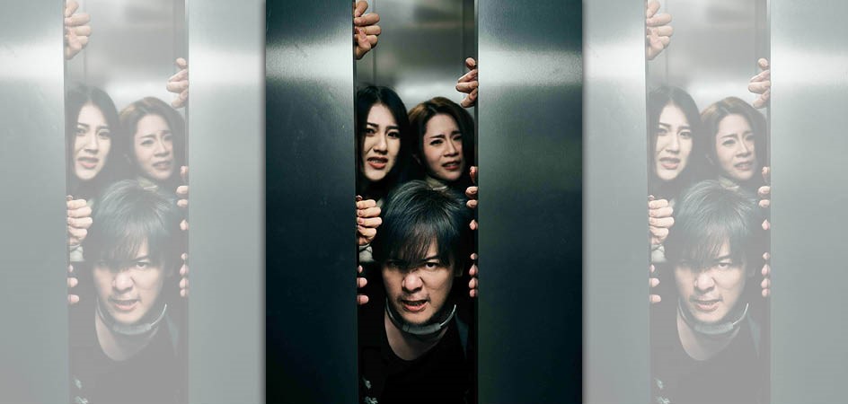 金志遙（原名林大晉）和直播主伶伶Ykiki 小毒藥JJ演出豎屏劇短片《RE:PLAYER重置玩家 》（17LIVE提供）