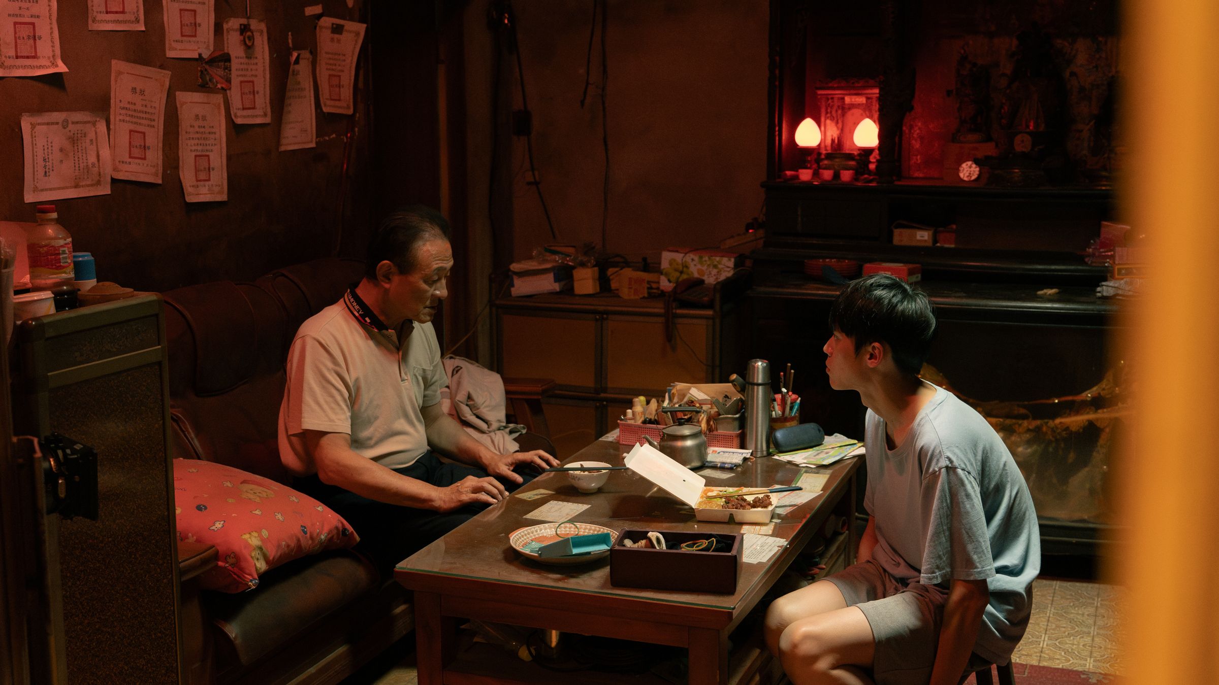 《未曾遠去》 由楊凱淳執導,找來金馬男配角陳慕義飾演單親父親。(電影戲劇業職業工會提供)