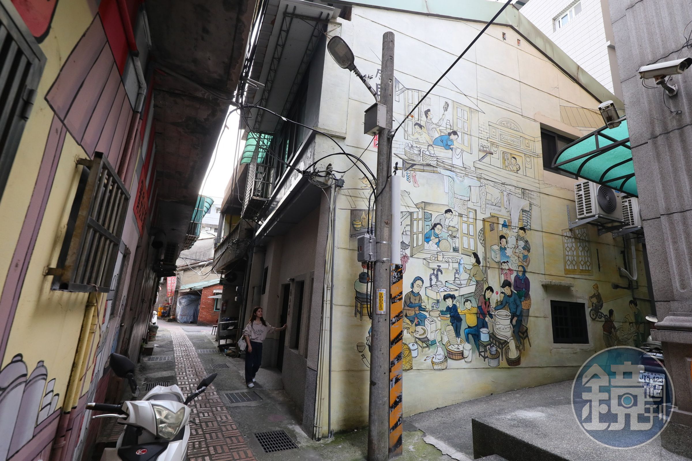 「秀川街」在清朝時期是人聲鼎沸的熱鬧街巷。