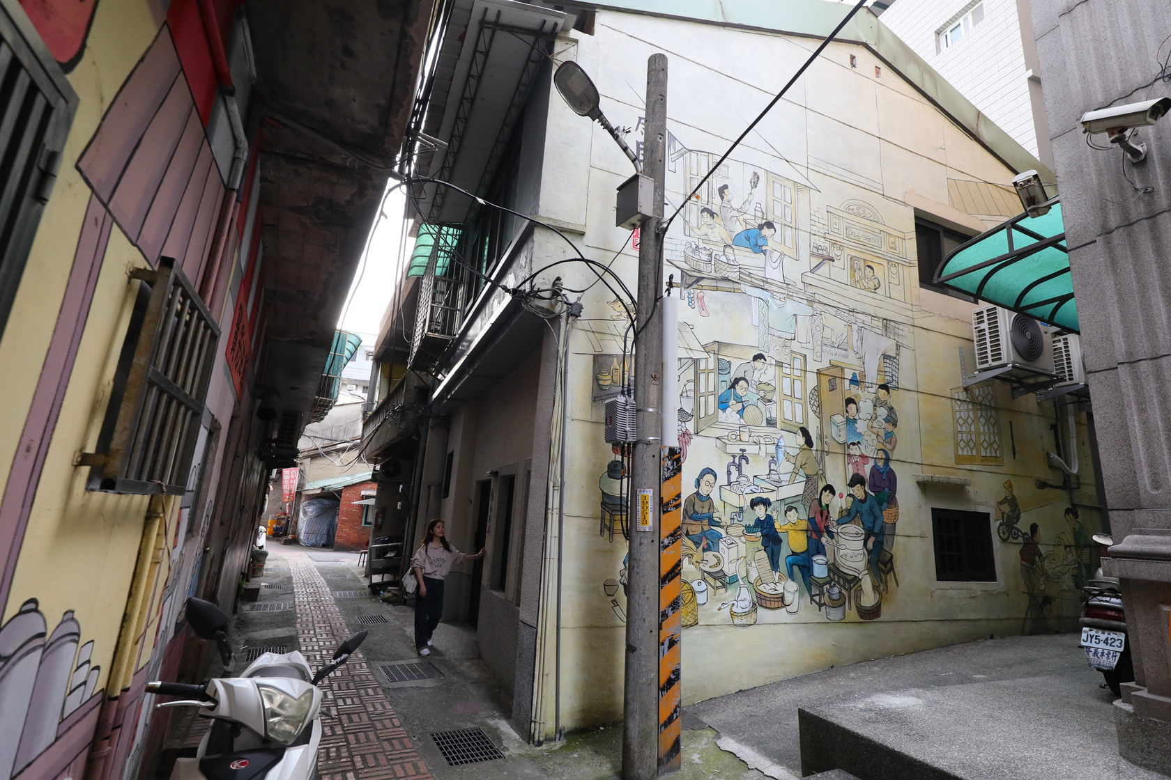 「秀川街」在清朝時期是人聲鼎沸的熱鬧街巷。