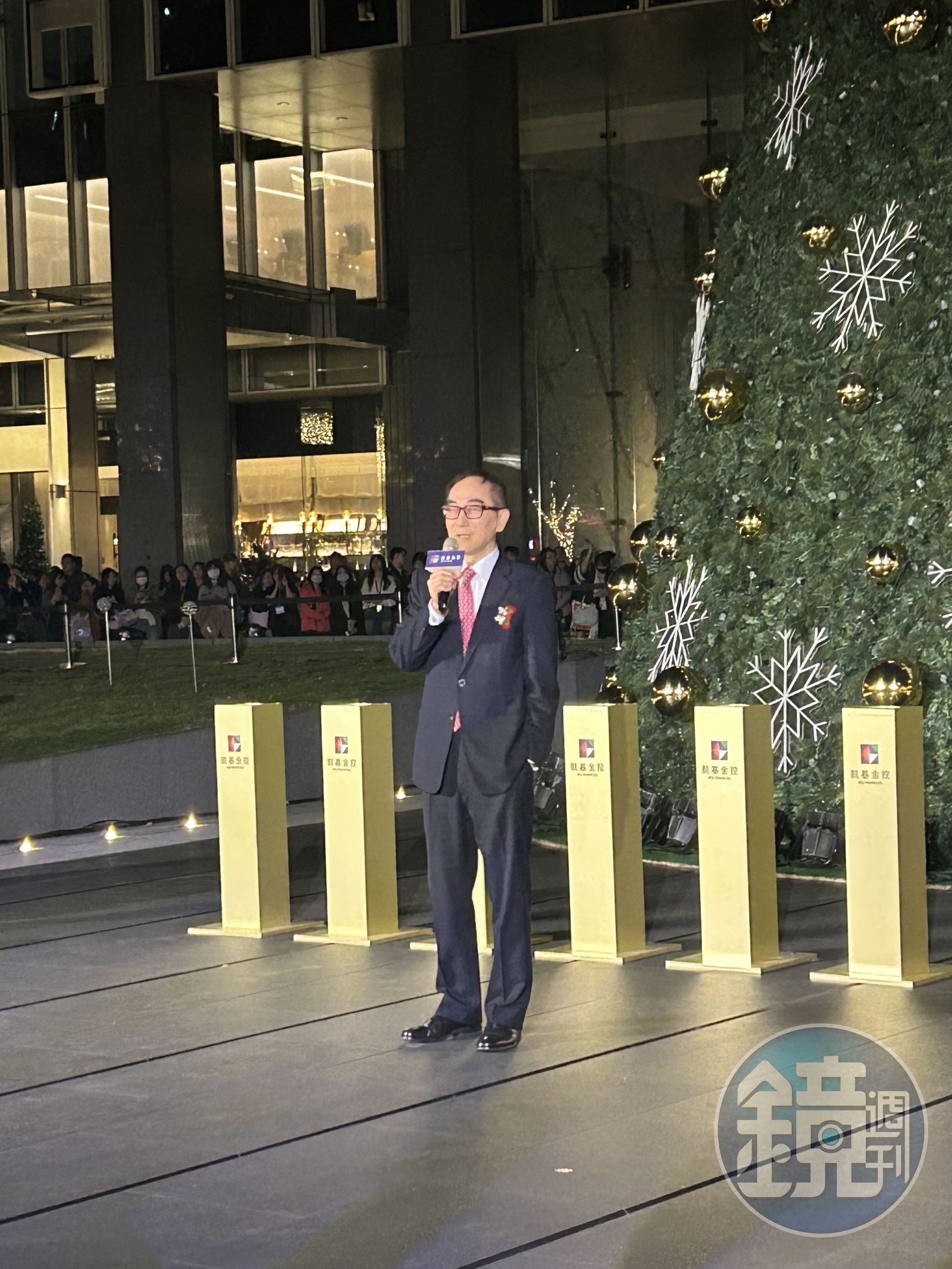 凱基金控王銘陽直指，感恩一切發生永續行動的伙伴。