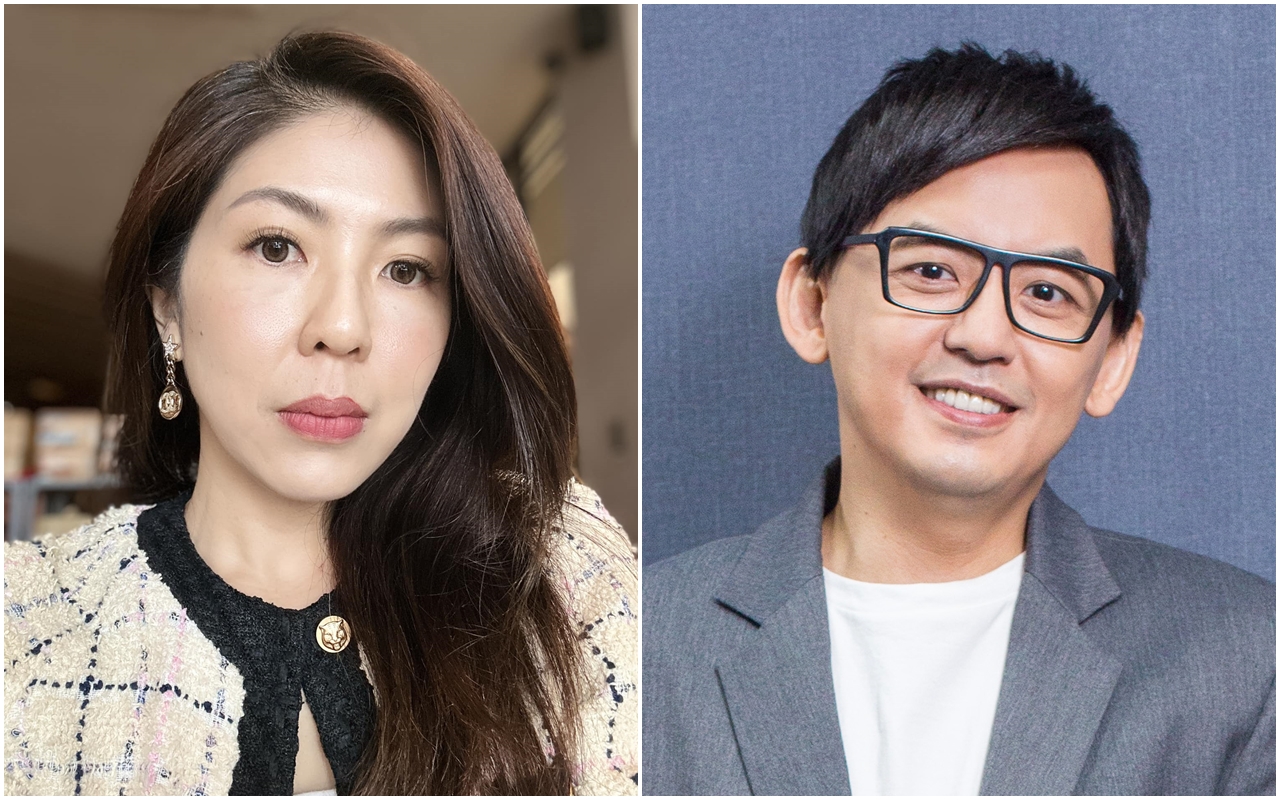 律師李怡貞（左）批評黃子佼（右）「就是爛咖無誤」，並提到自己支持相關修法，也說明未分享修法文章的原因。（翻攝自李怡貞臉書／本刊資料照）