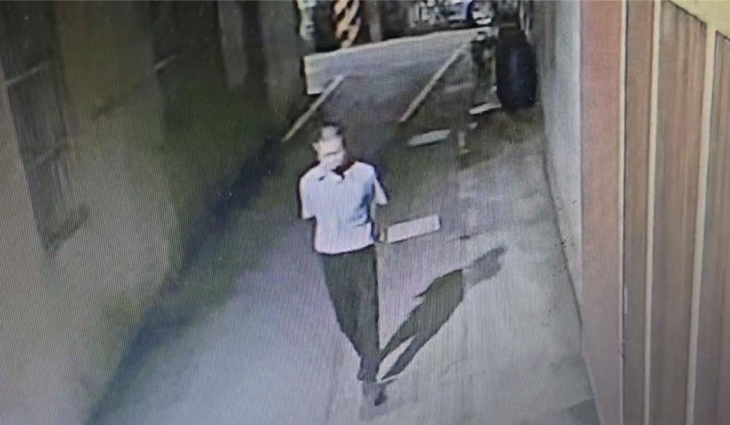 桃園一名林姓男子砍殺25歲盧姓女子，還涉嫌縱火逃逸。（翻攝畫面）