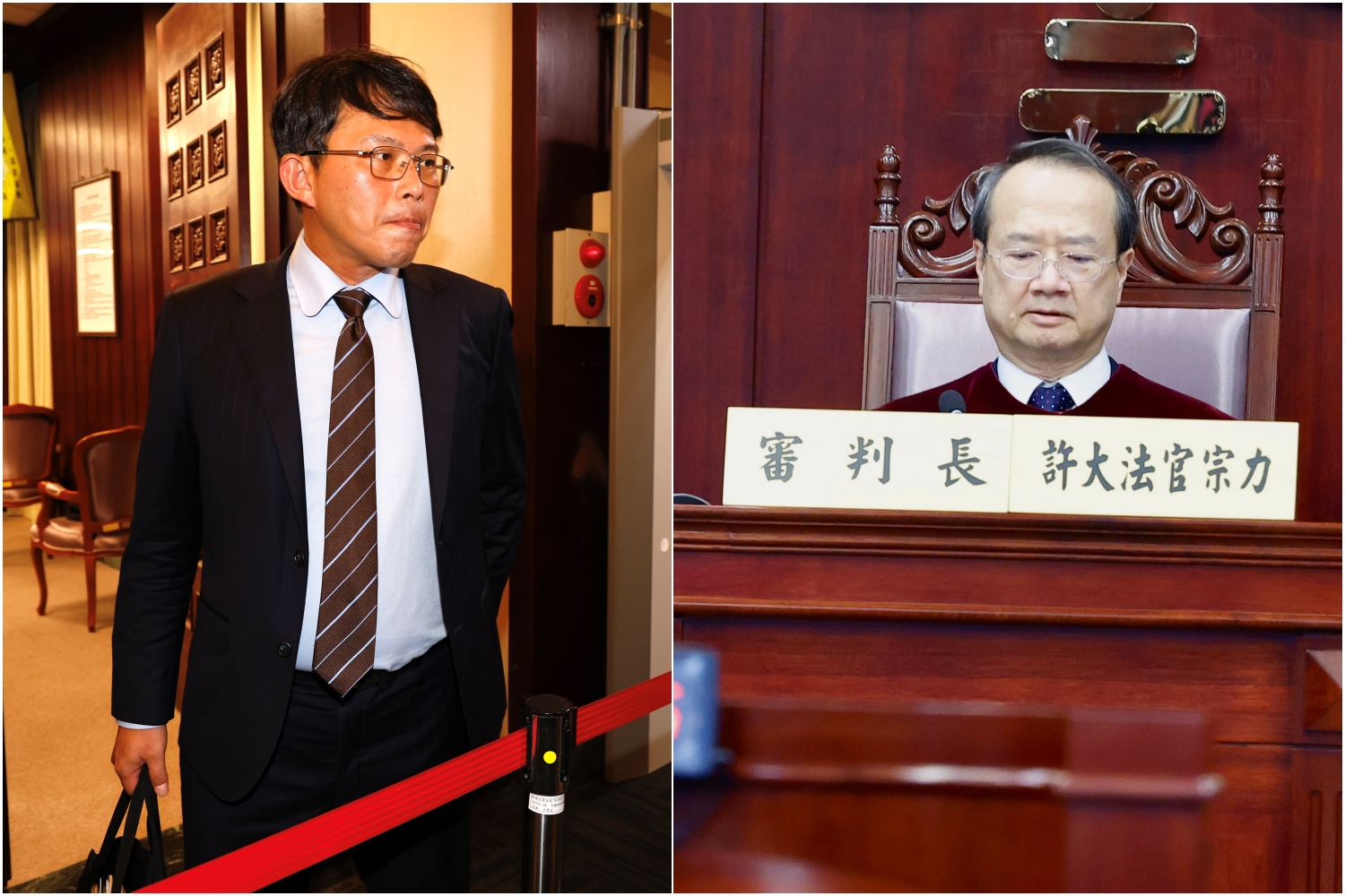 黃國昌不滿憲法法庭的暫時處分，嗆要大法官來一場憲法大辯論，許宗力直言，沒有當事人不滿裁判就要求辯論這種事。