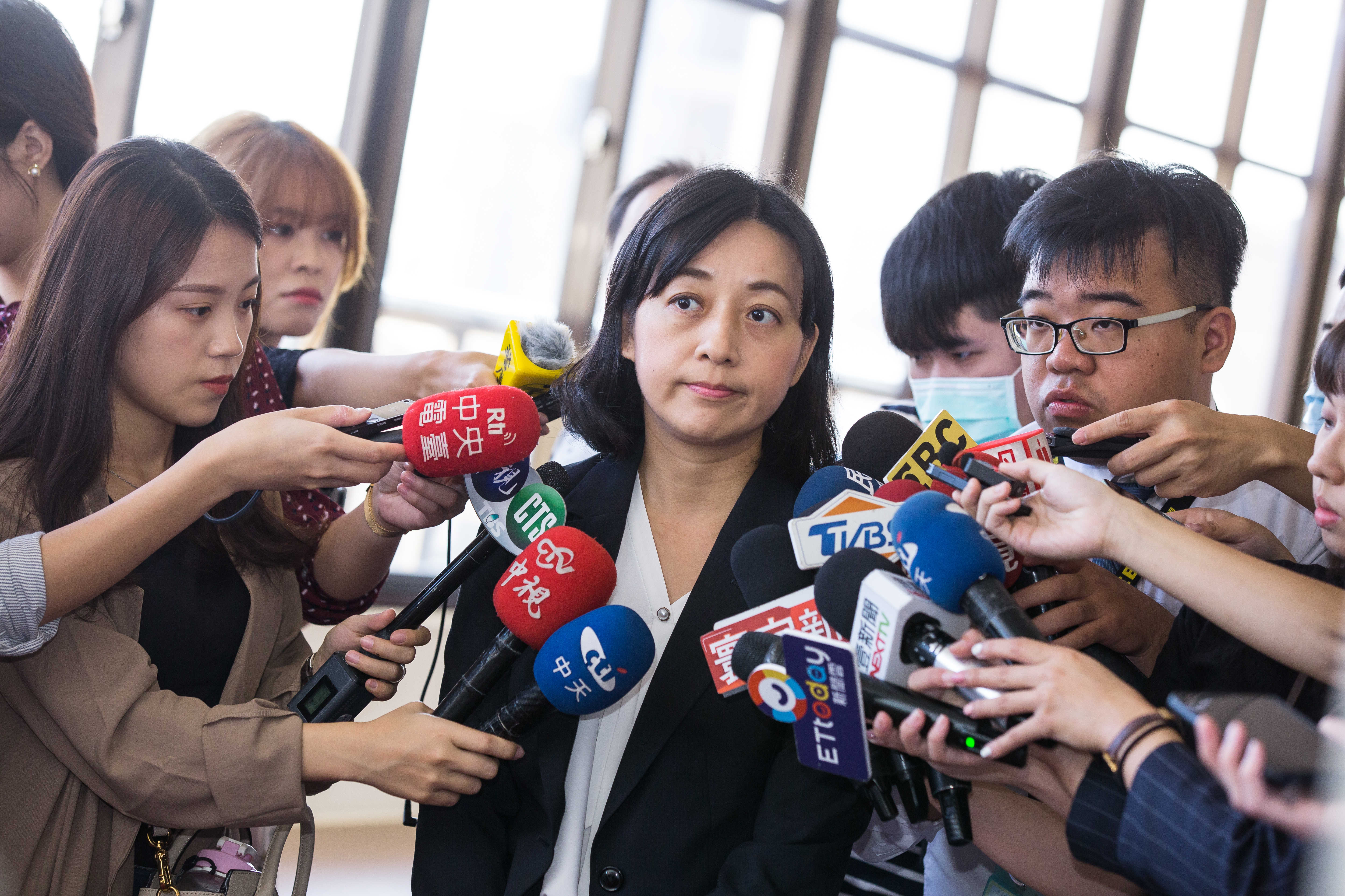 國民黨打算強渡《選罷法》《財劃法》《憲訴法》3爭議法案，時代力量黨主席王婉諭呼籲民眾走上街頭。（本刊資料照）