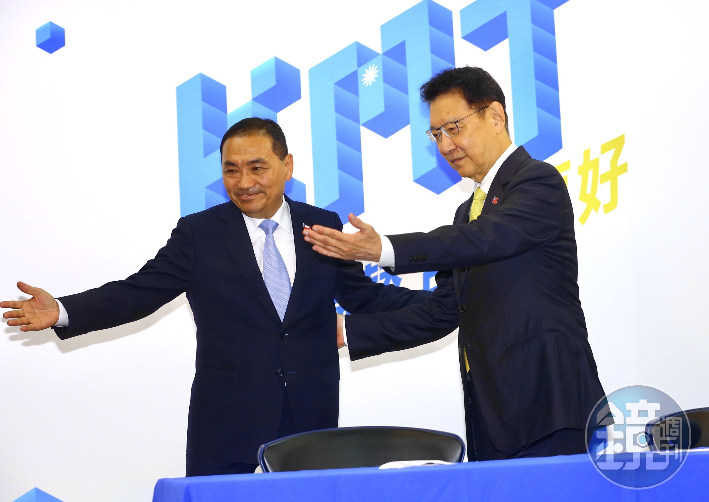國民黨總統參選人侯友宜副手搭檔,由中廣董事長、資深媒體人趙少康出線。