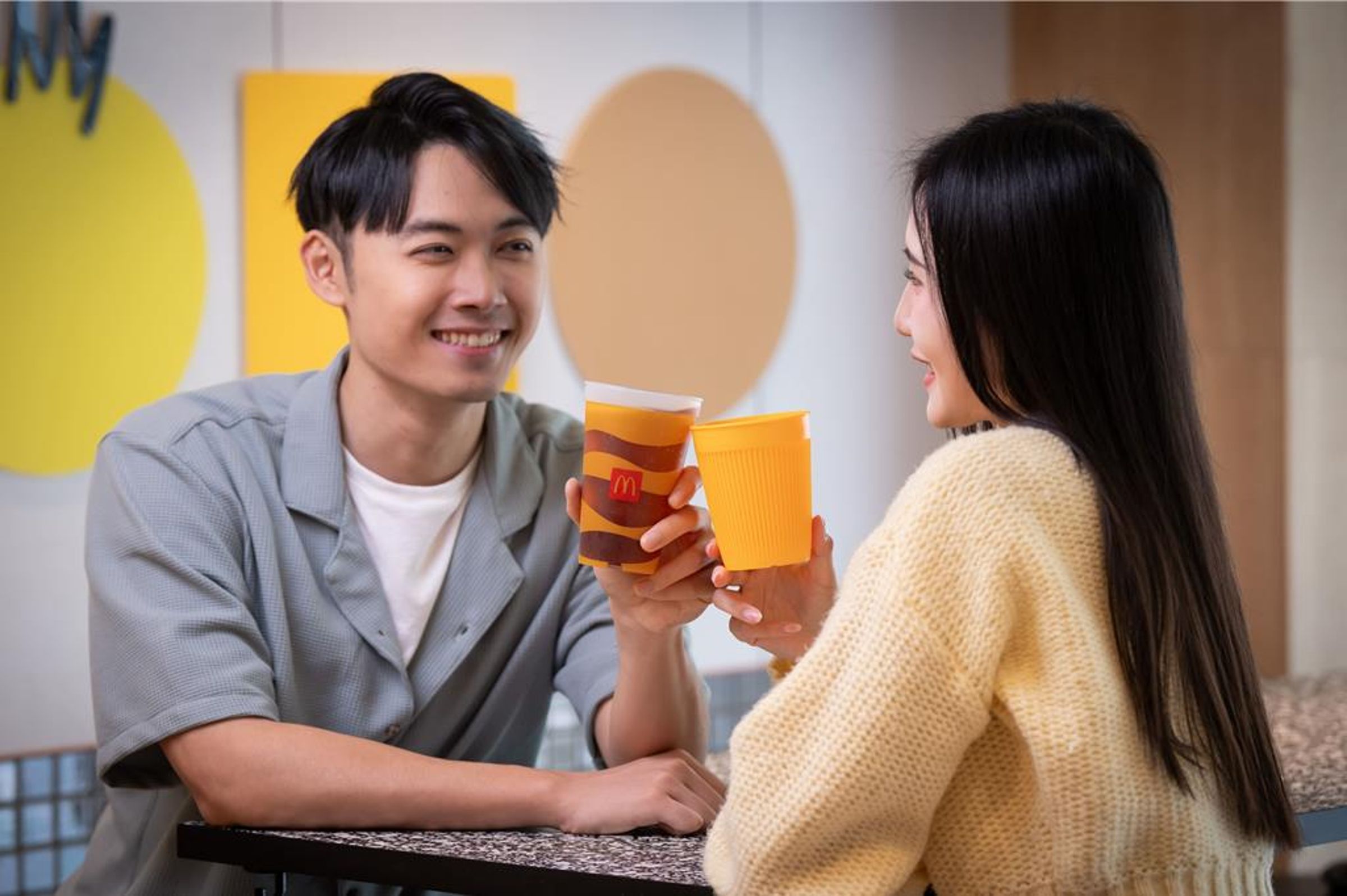 有客人表示在台中麥當勞新大雅店內使用循環杯,出現消化道灼傷症狀。(示意圖,麥當勞提供)