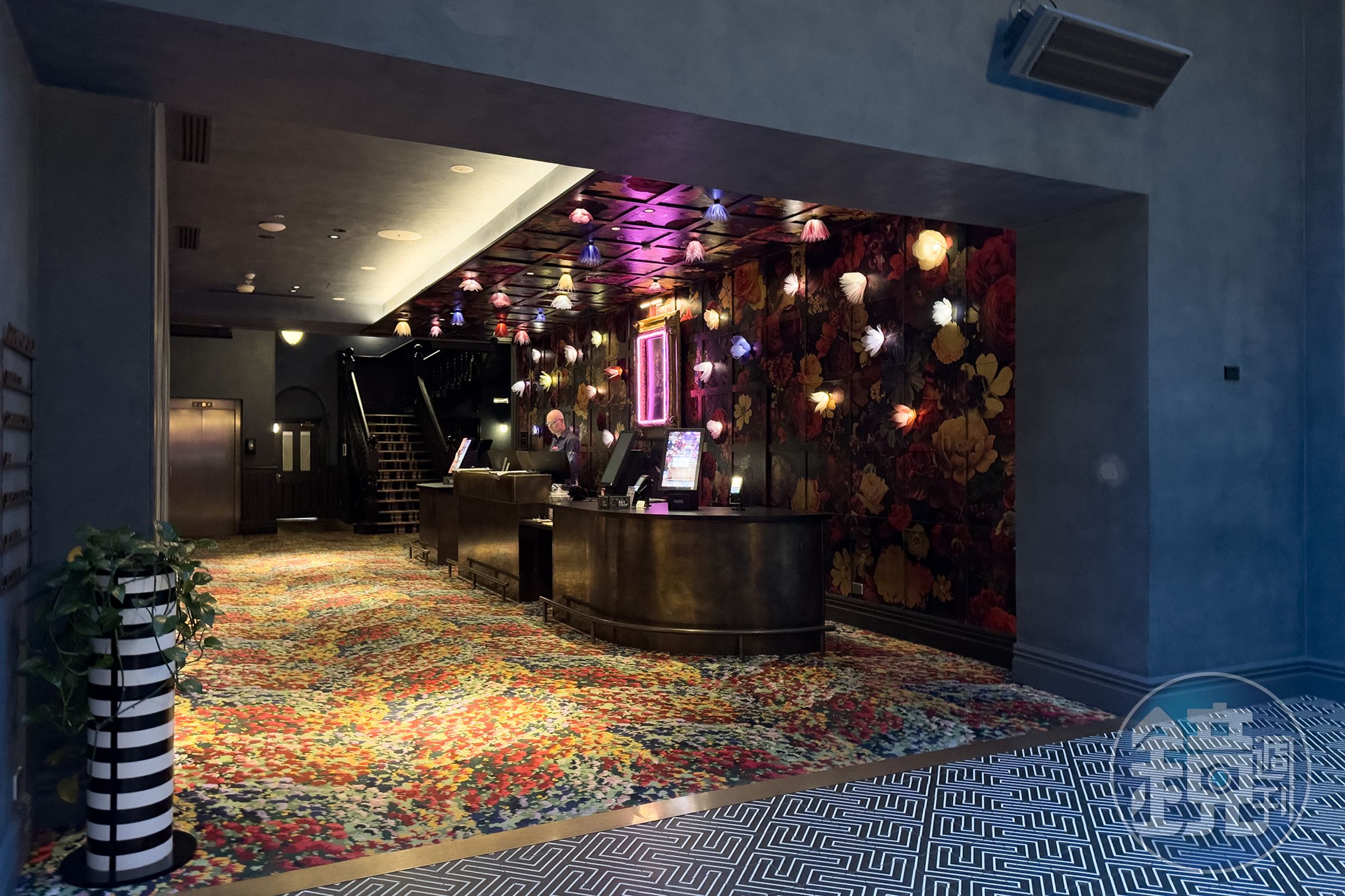 Naumi Hotel Wellington以鮮明色彩與藝術感設計營造個性,從大廳開始便展現活潑而有辨識度的空間風格。