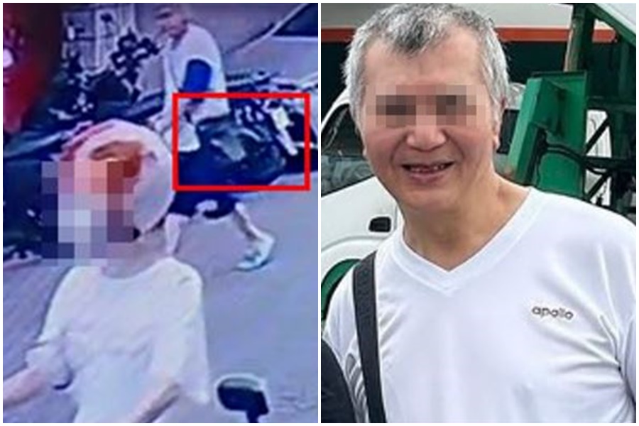 新北中和1名66歲張姓公公砍殺媳命案，震驚社會，如今案情突有轉折，檢警採證時，發現張媳側胸部的器官竟均遺失不見，且傷口疑為不明撕裂傷。（翻攝畫面）