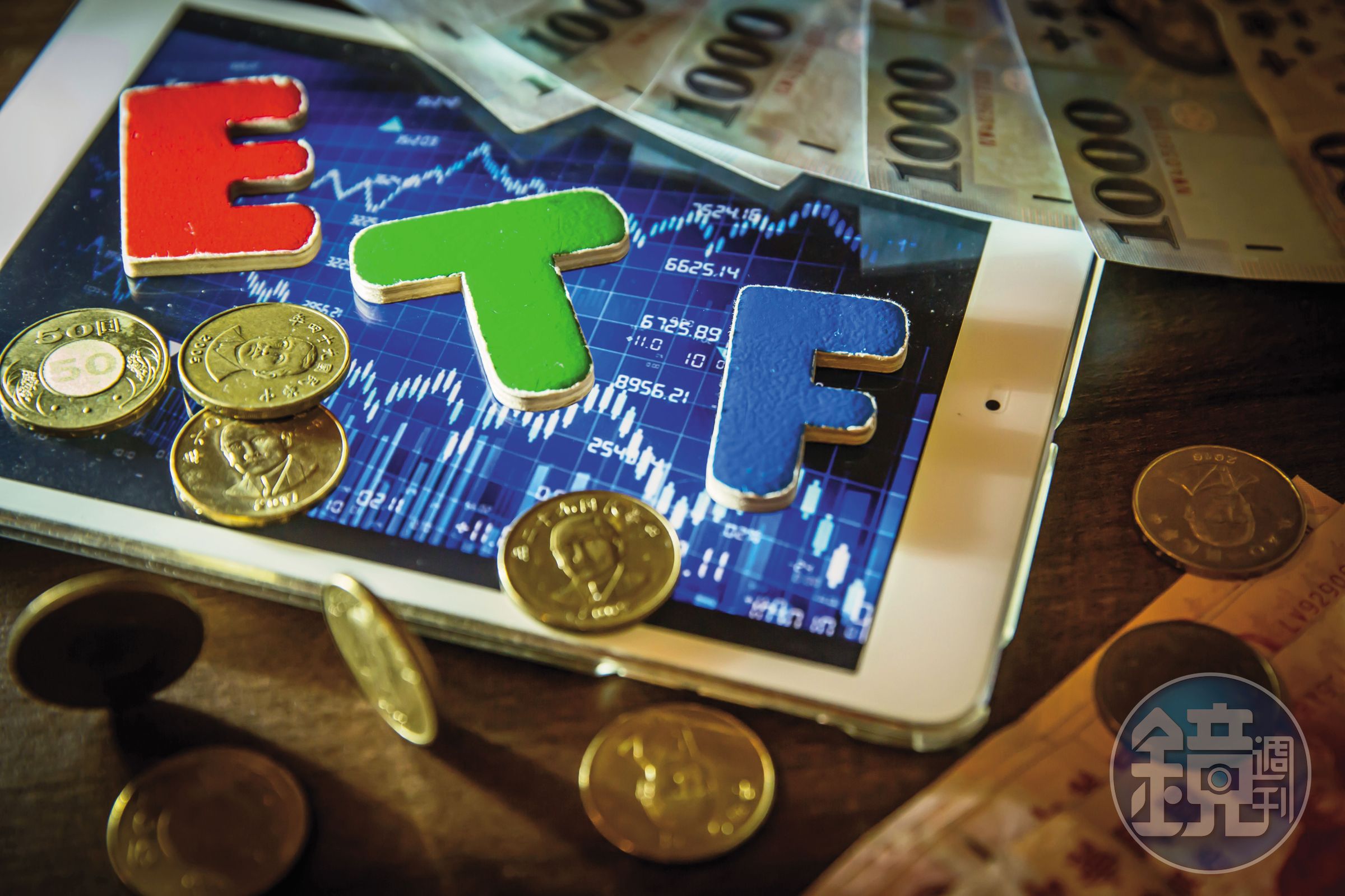 市值型ETF成分股定期汰弱留強，只要抱緊就能和市場上最好的公司一起成長。