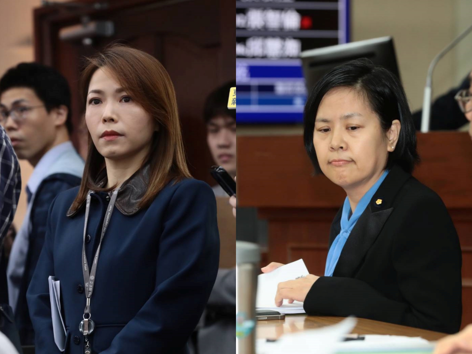 陳智菡準備提早接棒？傳民眾黨中評會將開會議處李貞秀遭檢舉案，最重恐將開除。（鏡報林煒凱攝）