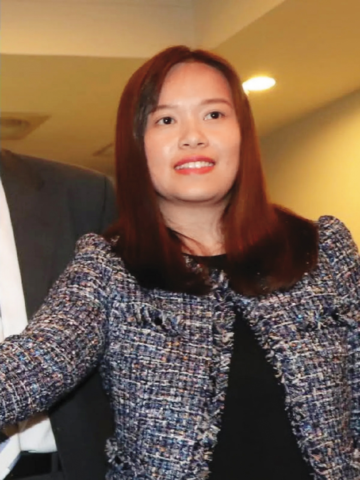 從盧秀燕當立委擔任其助理，一直到盧當了快8年的市長，市府參議顏迺倫（圖）備受盧肯定。（翻攝畫面）