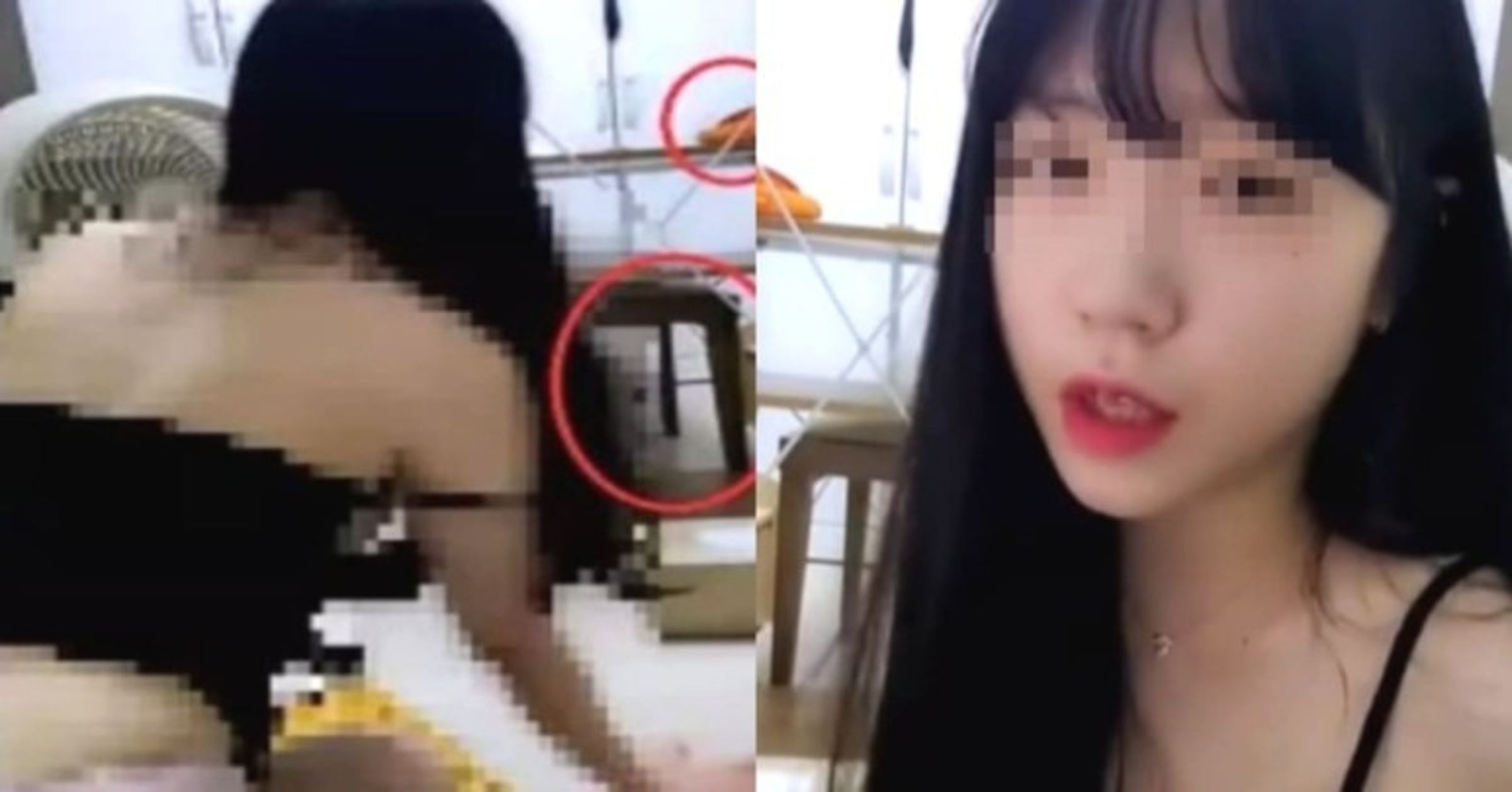 先前也有一名20多歲的女法警開淫穢直播。（翻自newspocket.co.kr）