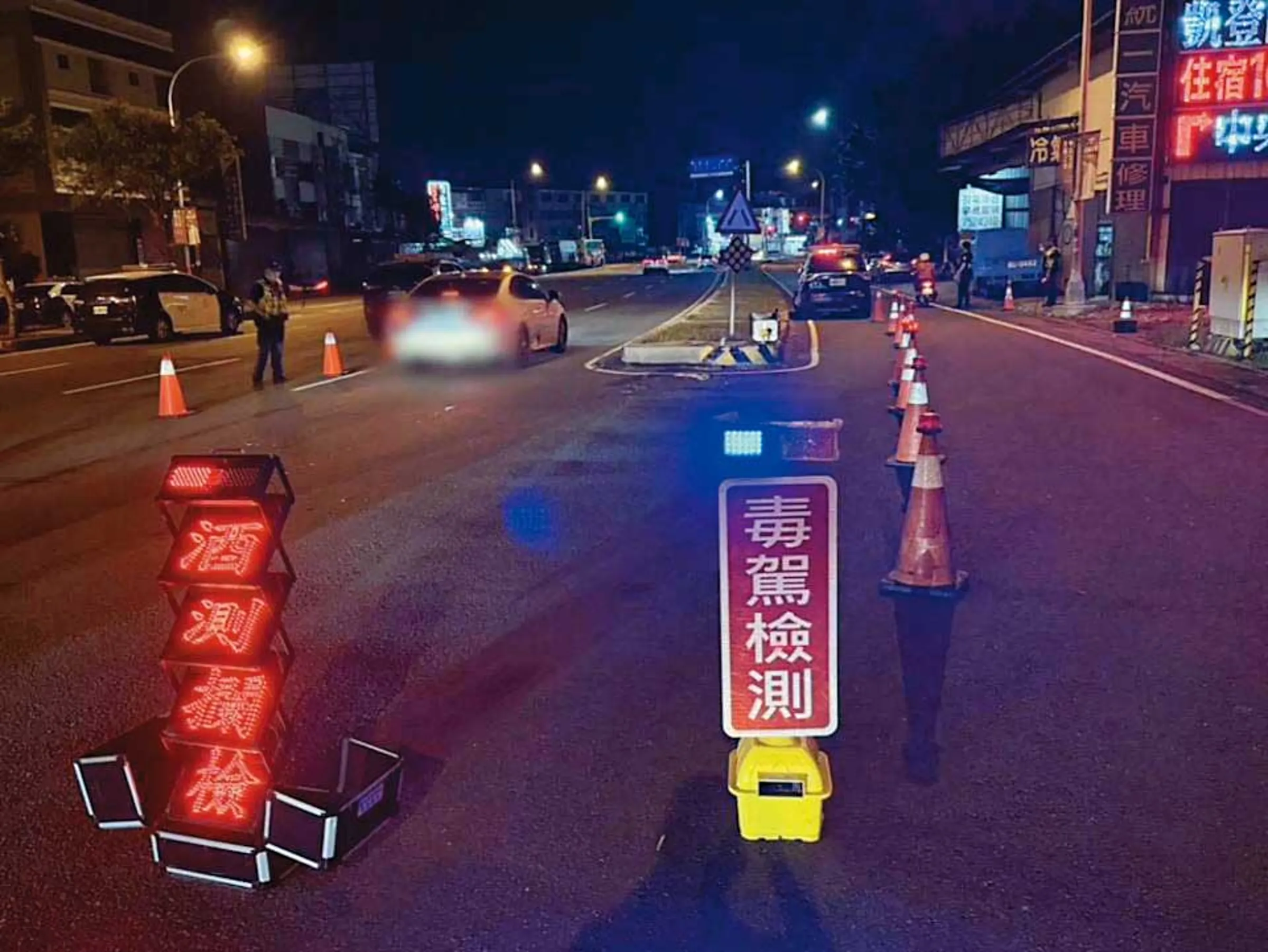 最近「喪屍菸彈」問題越來越嚴重,甚至出現許多毒駕釀成的悲劇事件。(示意圖,彰化縣警局提供)