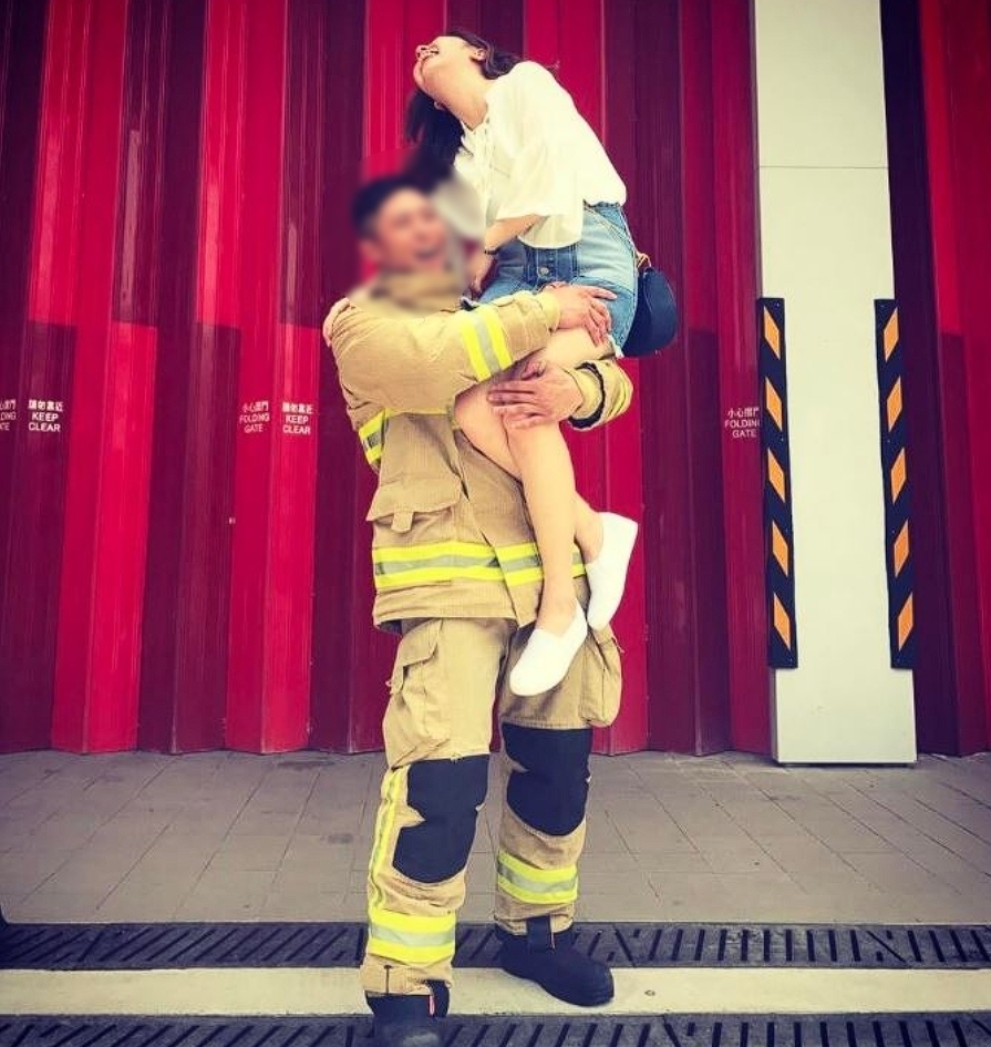 殉職的何偉豪有交往10年的女友,據傳本來已經預計要結婚了。(翻攝自IG)
