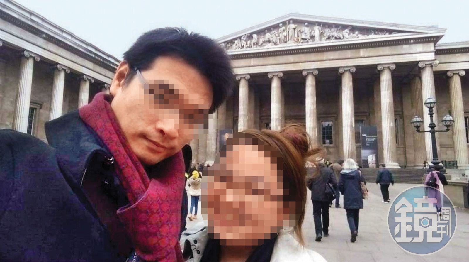 小志（左）與林冠百遊說劉先生投資，但錢到手後，人就搞消失。（投訴人提供）