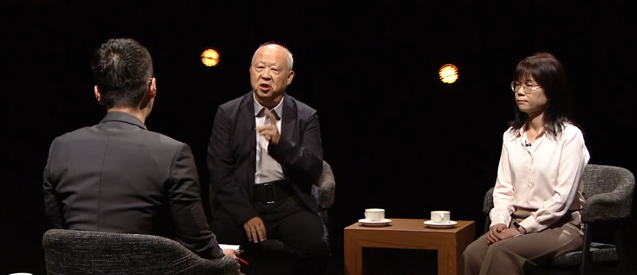 《你好，我是誰2》映後特輯邀請劇中的原型人物曹汶龍醫師與施慧玲教授分享。（大愛提供）