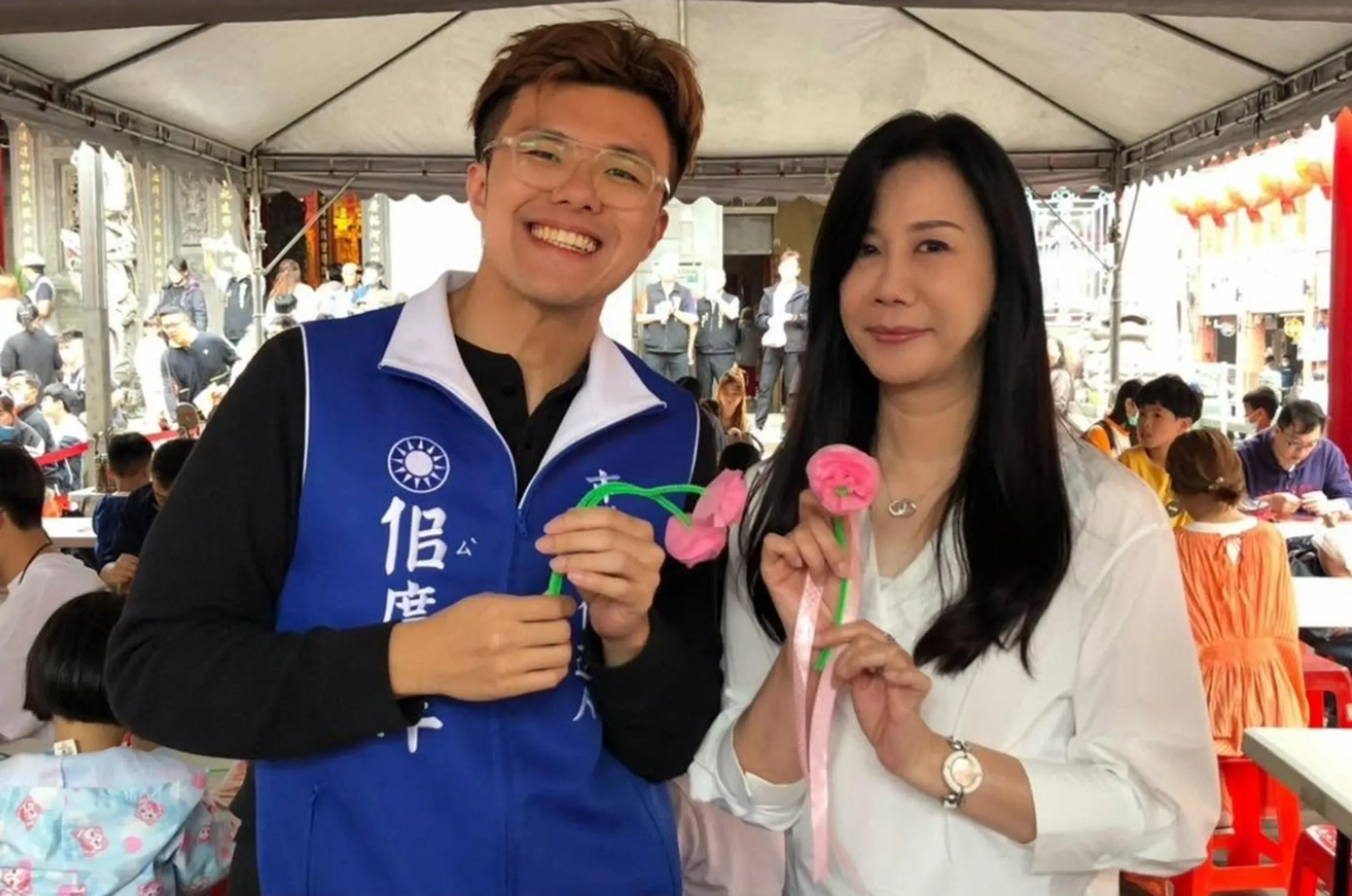 國民黨立委萬美玲之子佀廣洋陷入霸凌、逃兵及考試作弊等爭議。(翻攝自佀廣洋臉書)