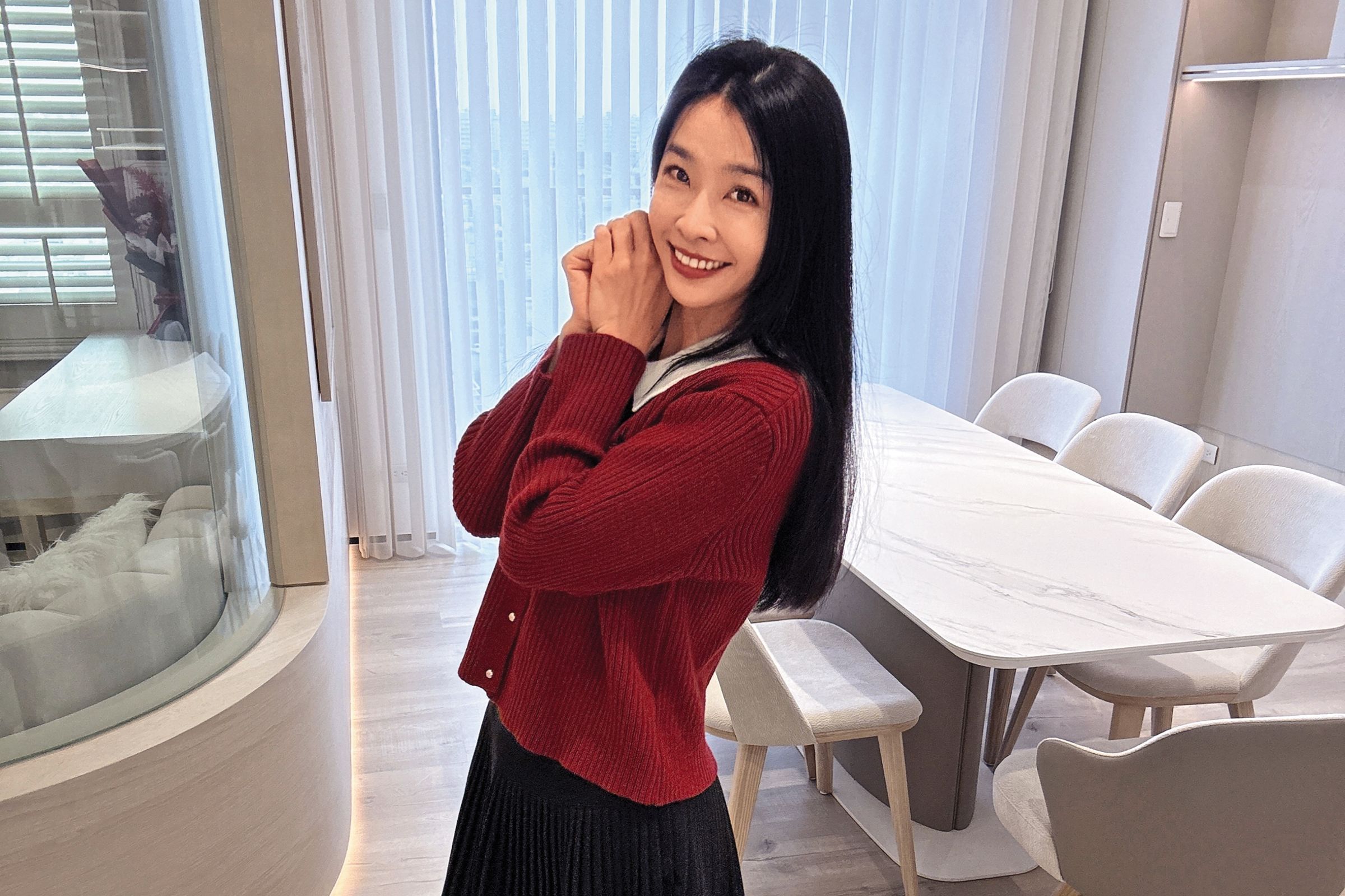 為了打造理想的大學生活,小嫻在屏東買下1,400萬元的新房子。 (小嫻提供)