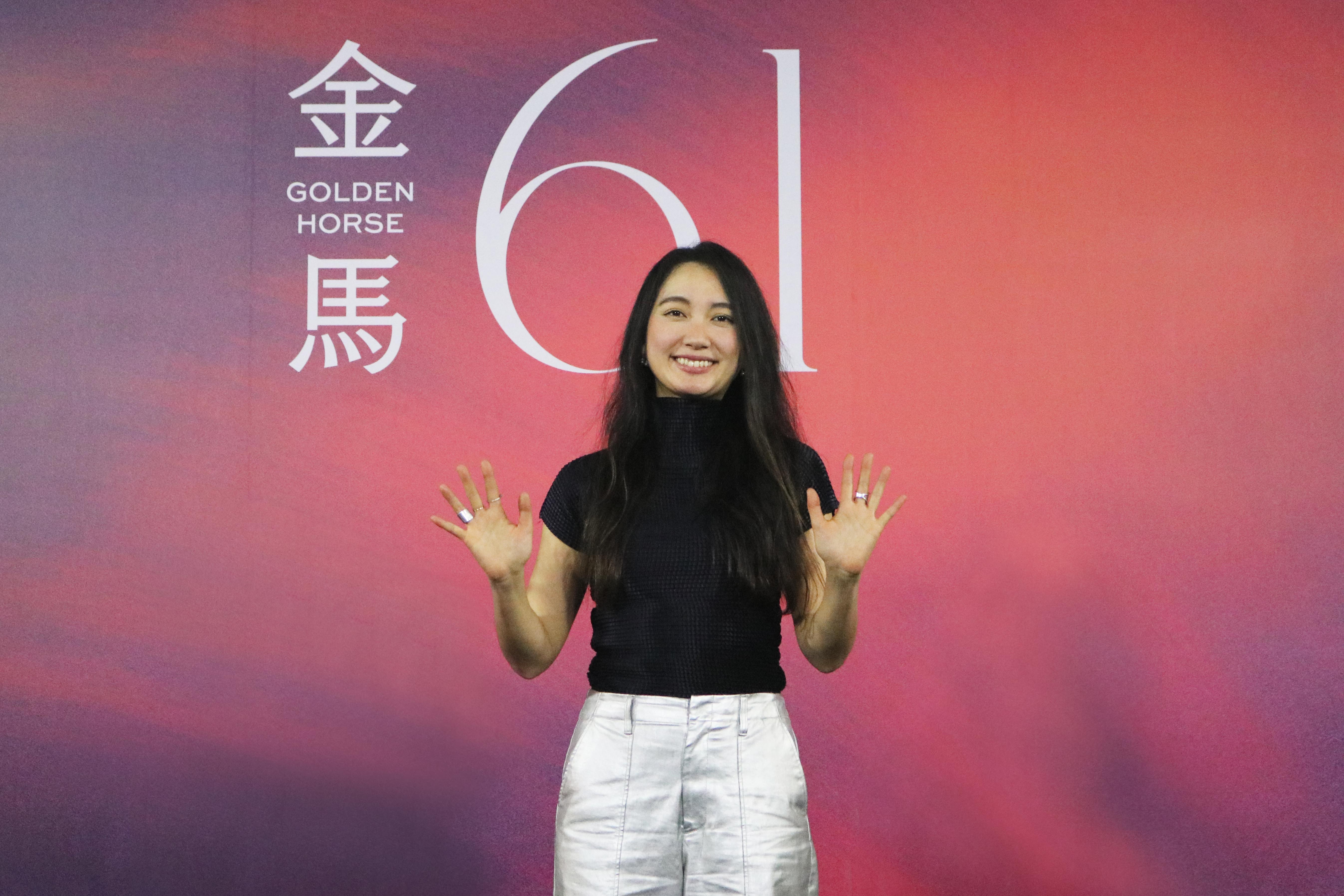 女記者伊藤詩織親自執導紀錄片《黑箱日記》，將作品帶來「金馬影展」，並與台灣觀眾進行映後座談。（天馬行空提供）