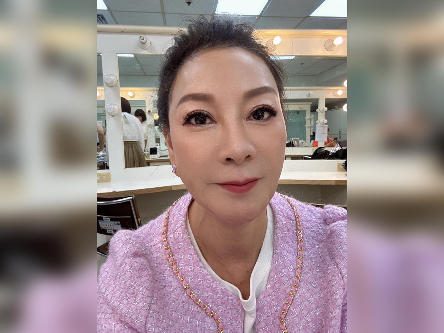 楊繡惠在社群發文上節目被主持人罵賤。（翻攝自楊繡惠臉書）