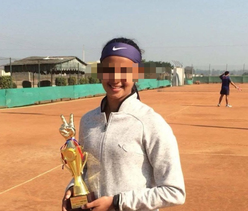 網球女選手亞達夫被爸爸射殺。（翻攝自X）