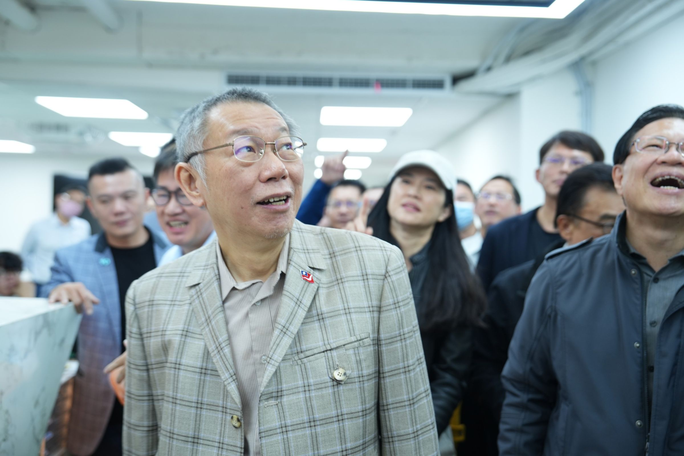 柯文哲在今正式辭去民眾黨黨主席。(民眾黨中央提供)