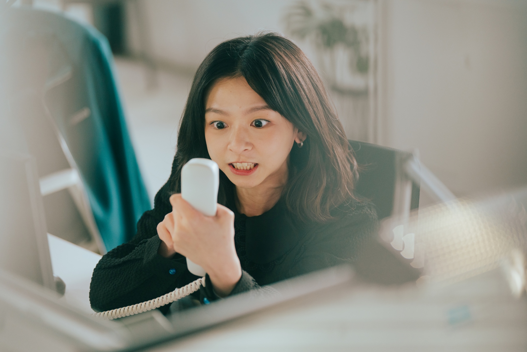 陳姸霏在新劇《人生只租不賣》飾演女主角幸琪，性格直率，遇到不合理之事會破口大罵。（公視台語台提供）