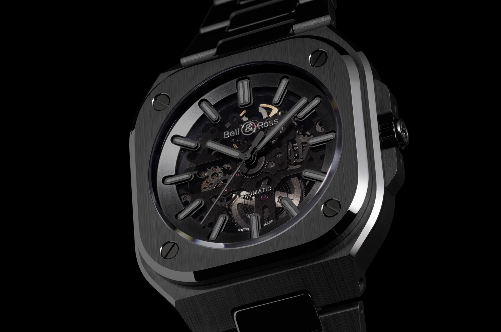 新錶2025／隱形，非隱身！BR‑05 Skeleton Phantom Ceramic 的陶瓷結構語言