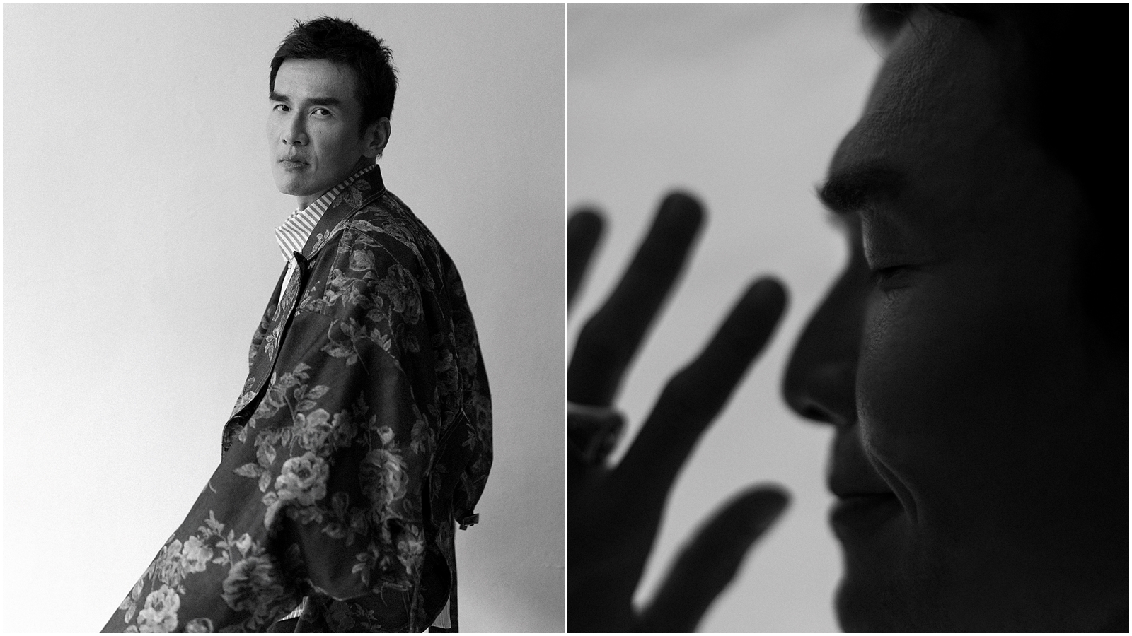 楊一展有性格的長相，以前曾在偶像劇走紅的他，現在對演戲的視角更開闊了。