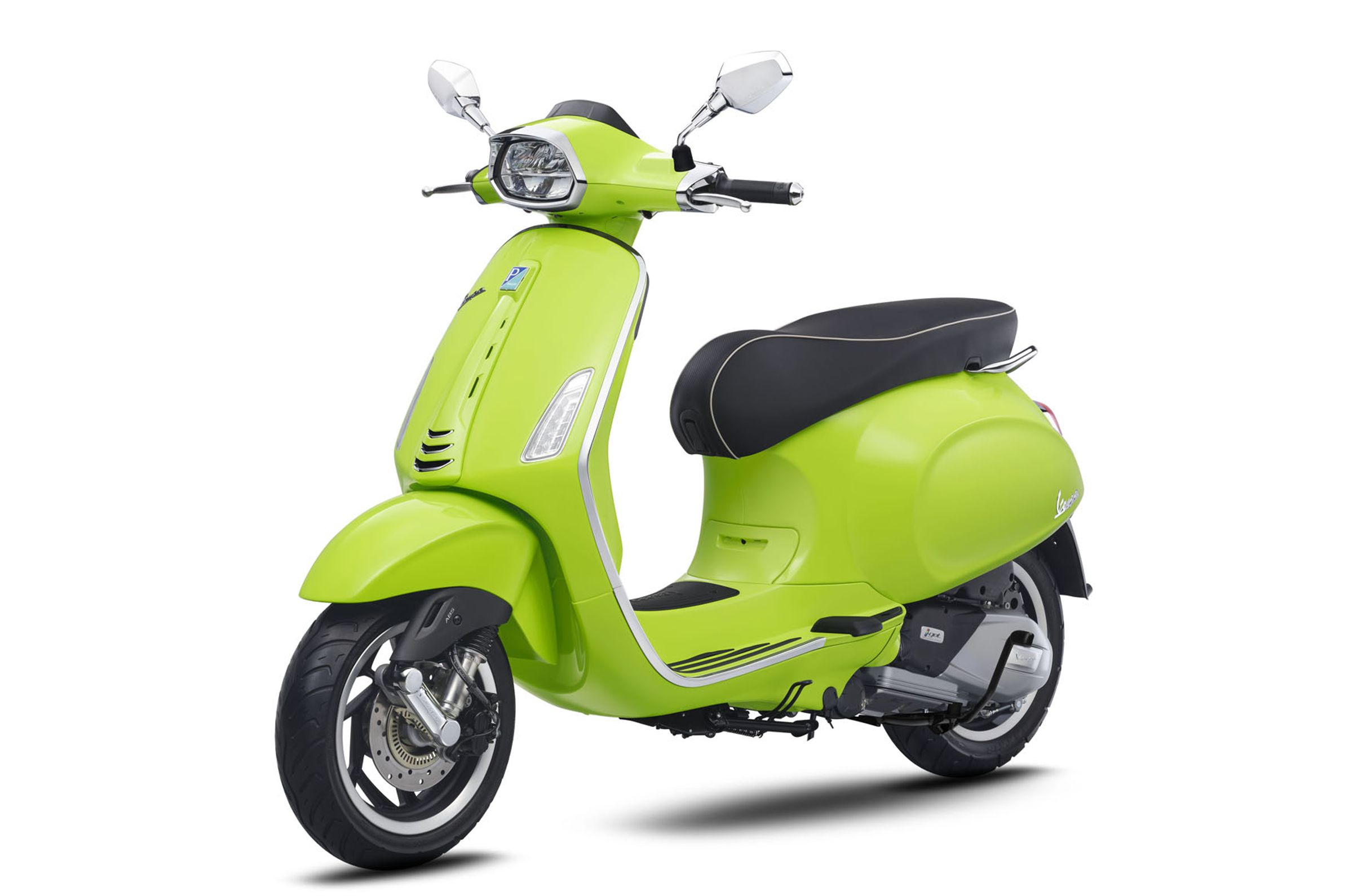 Vespa Sprint 150 i-get ABS F「奇異果綠」，建議售價17.8萬元。