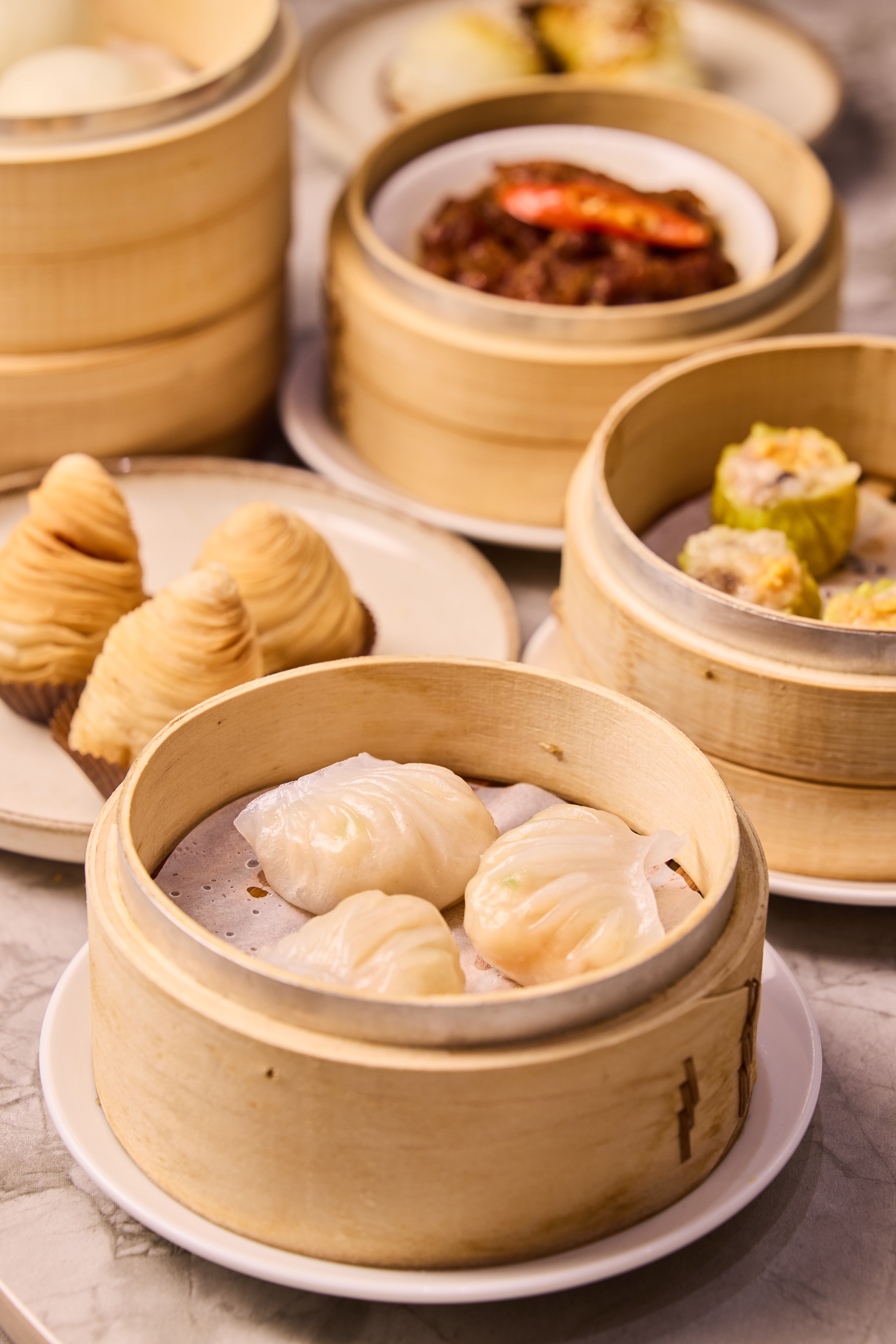 港點同樣很精彩,從酥皮、流心到甜品收尾,每一口都吃得出細膩工夫。