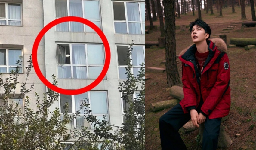 男星于朦朧墜樓身亡，官方僅一句「非刑事案件」，壓不住滿城疑雲。（翻攝自微博）