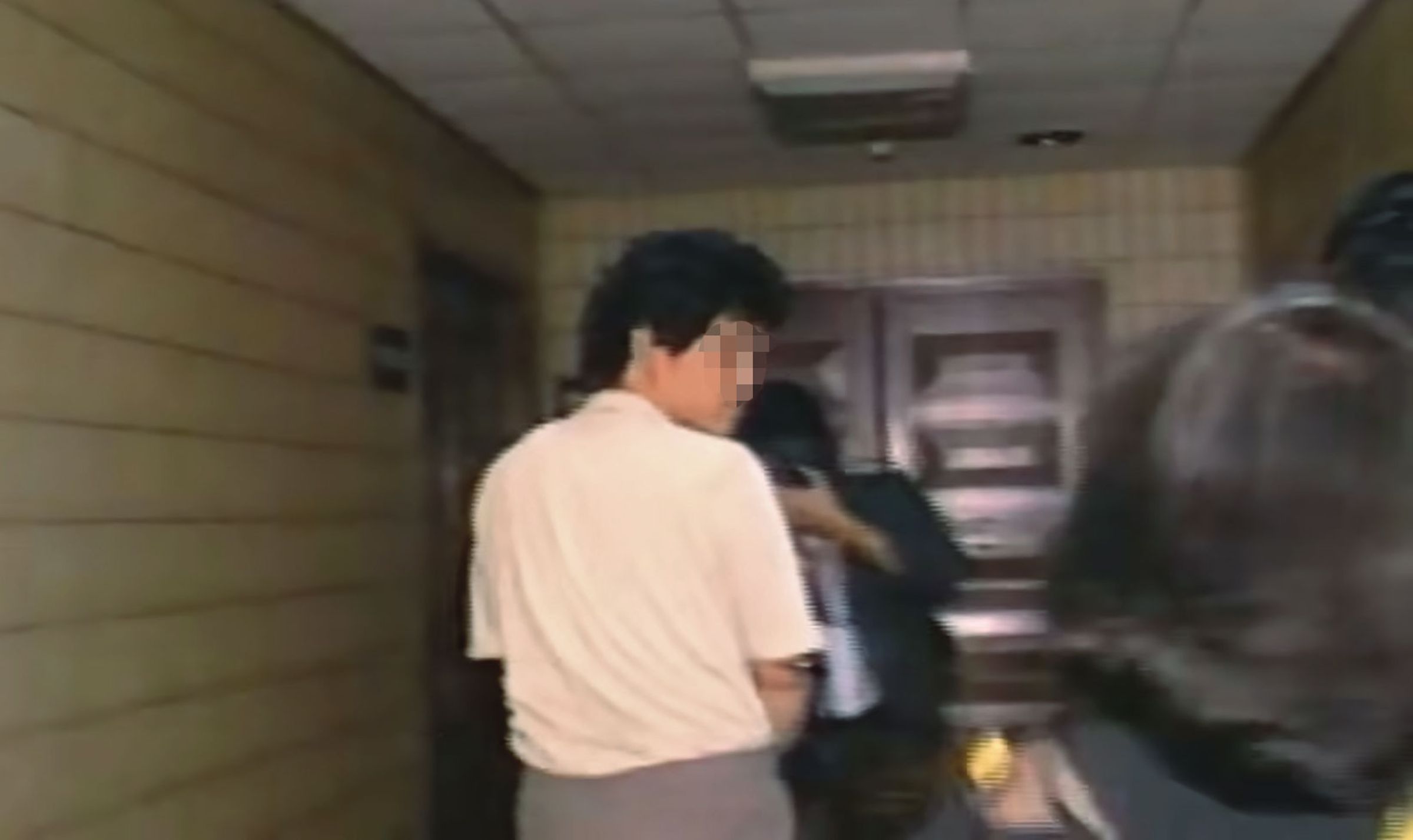 因小孩指證歷歷,姚男(圖)成了殺妻嫌犯,遭到羈押。(翻攝東森新聞)