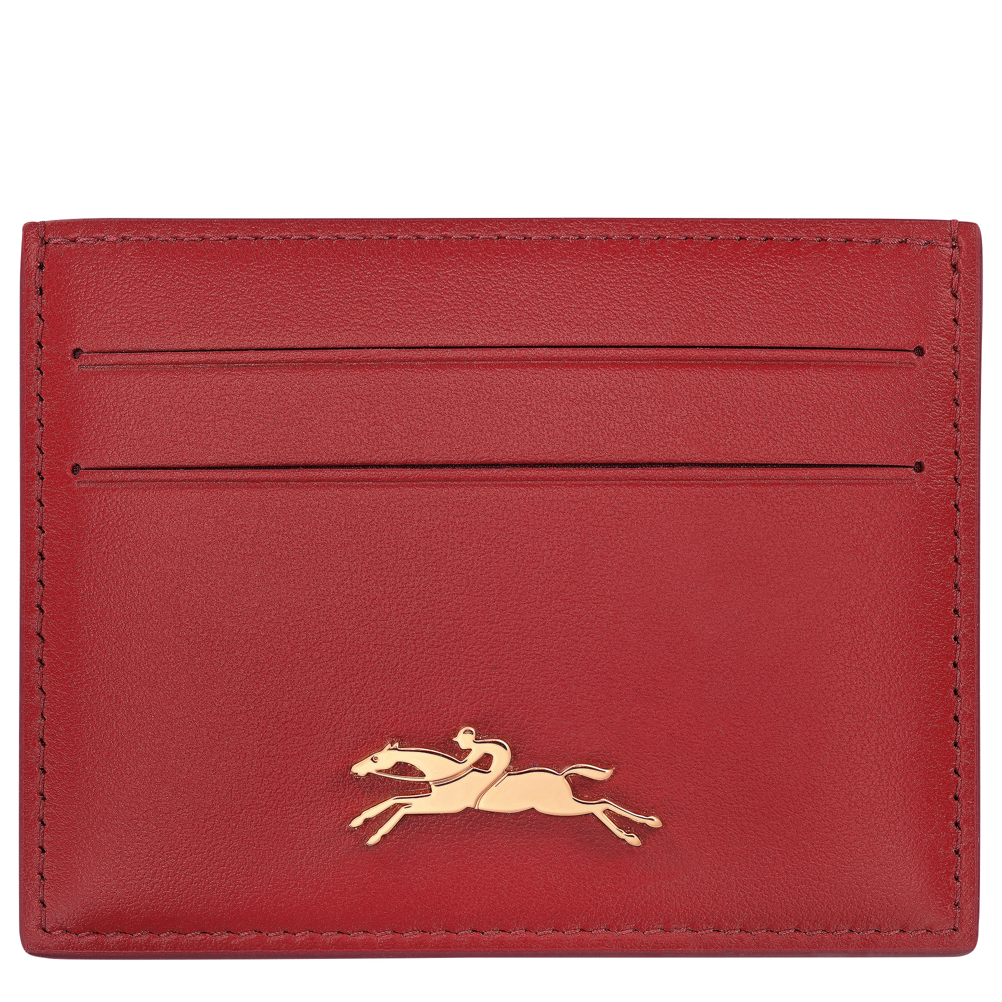 馬年限定系列卡片夾（胭脂紅）。NT$$4,300（瓏驤提供）
