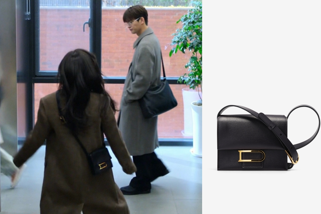 Delvaux Léonce Small黑色。（合成照片）