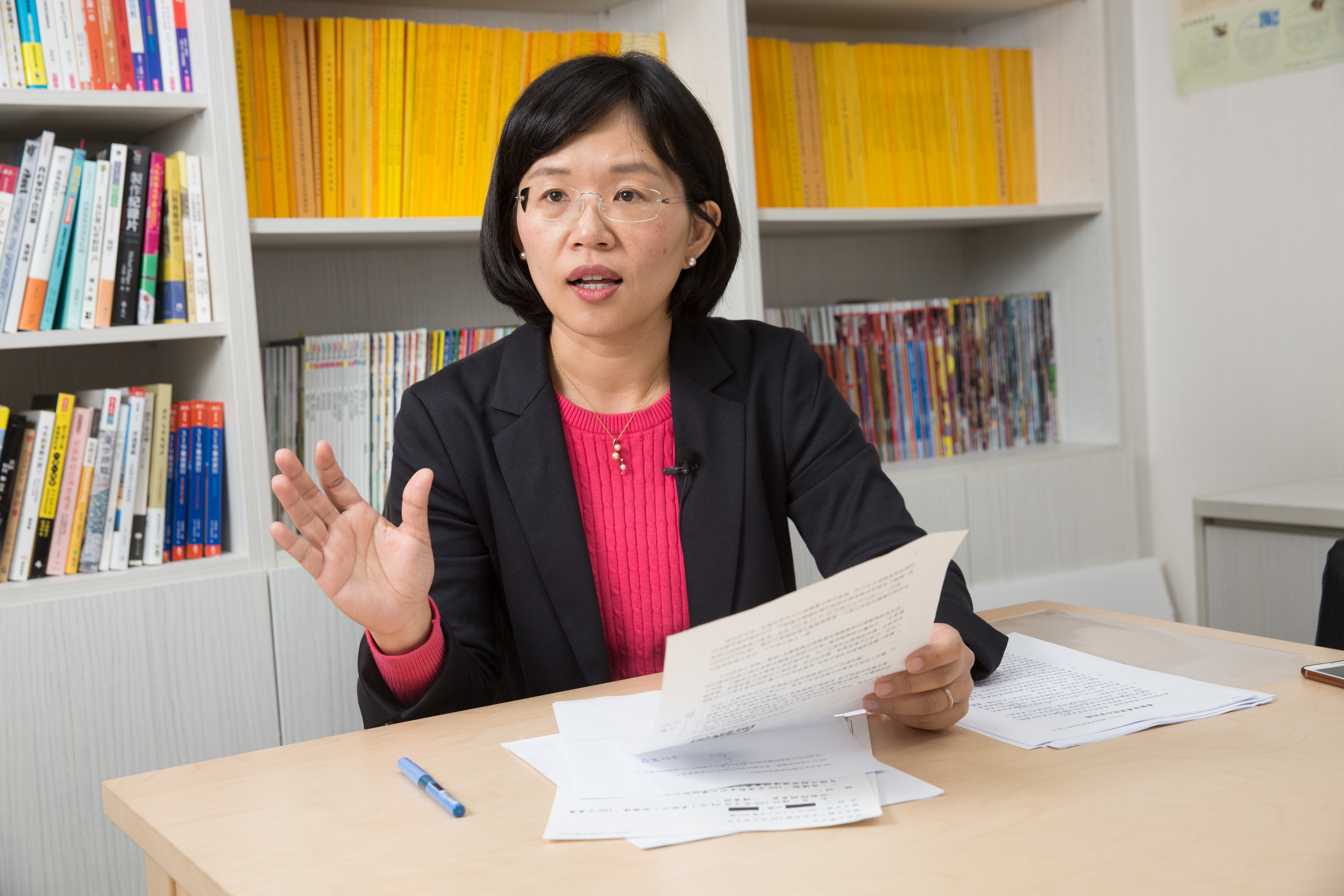 針對最近《世紀血案》爆發的爭議，蘇巧慧認為，演員、導演已經道歉，不該繼續追究或影響他們的家人，強調真正該追究的是當年迫害人權的威權政府。（本刊資料照）