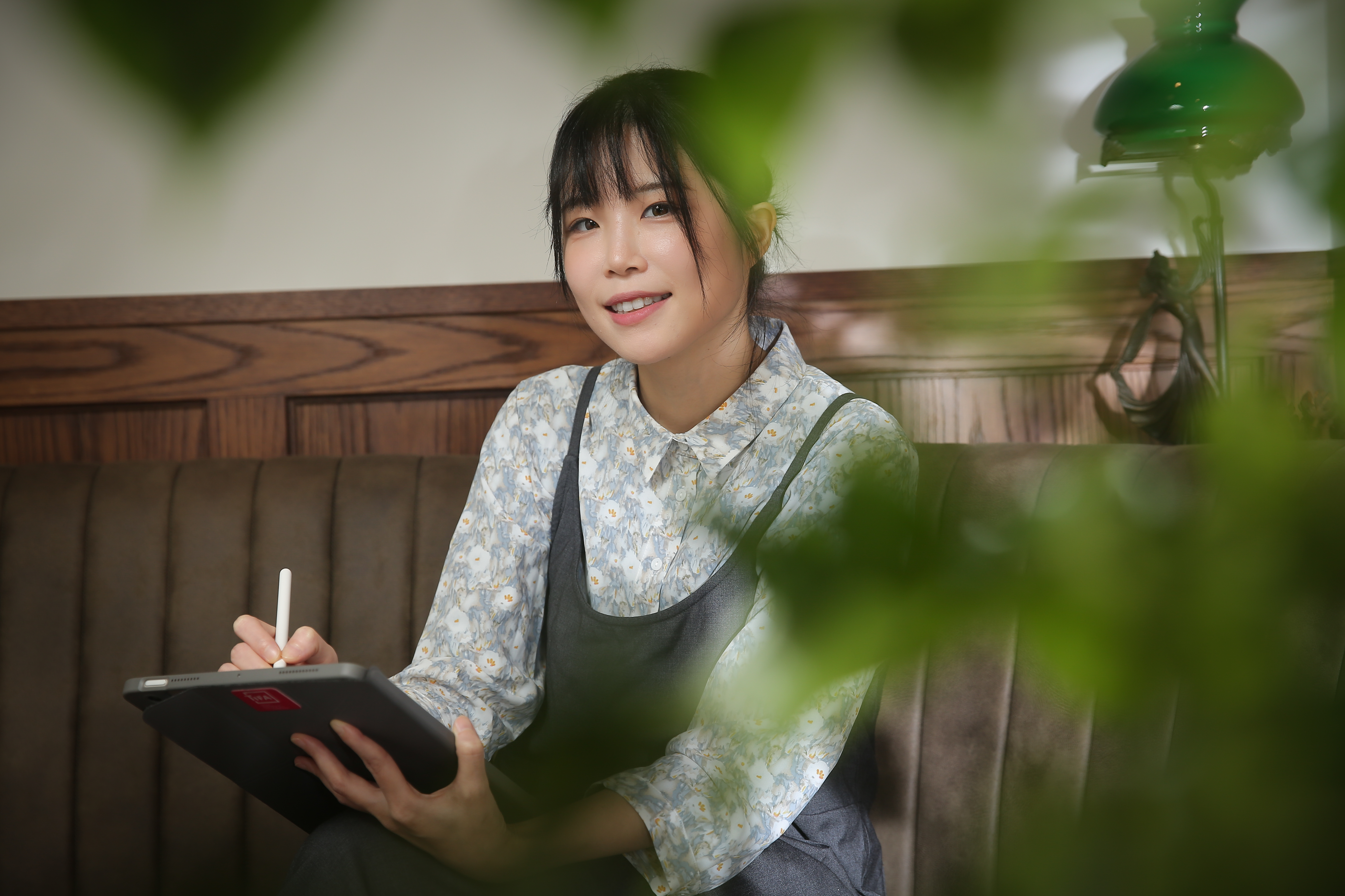 左萱透露喜歡替章節取名的過程。