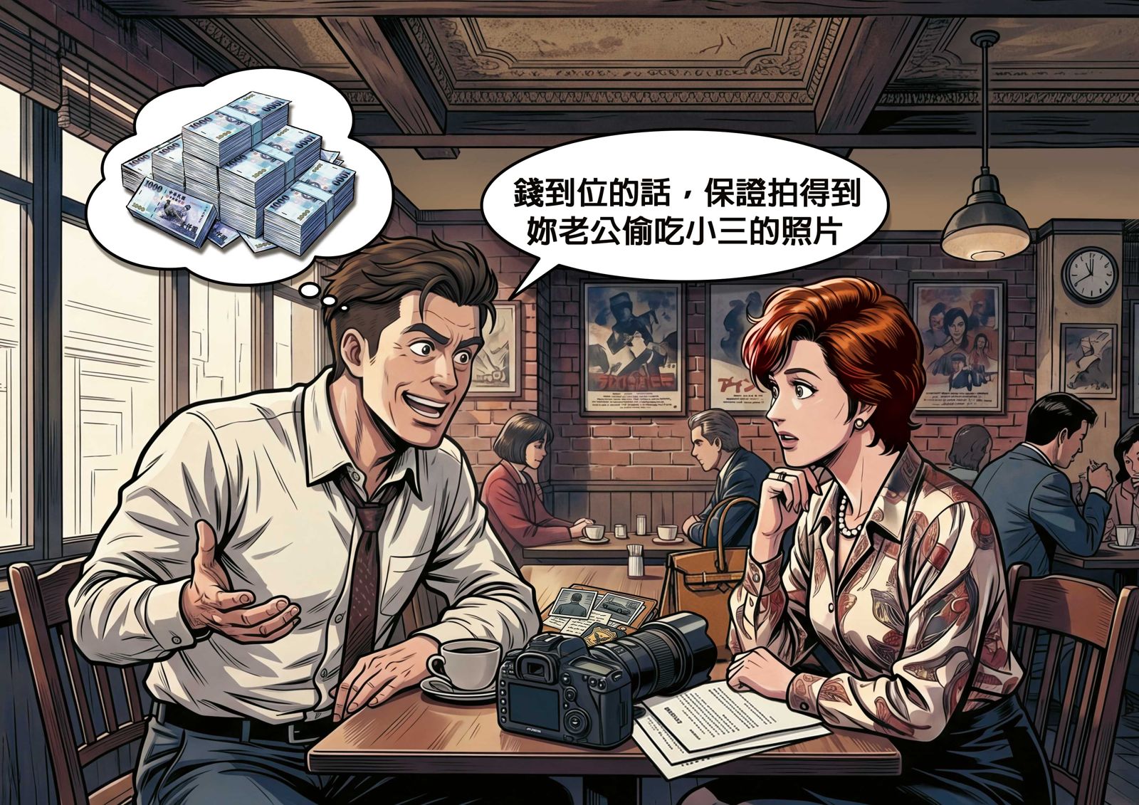 徵信社常用誇大話術誘騙委託人簽約