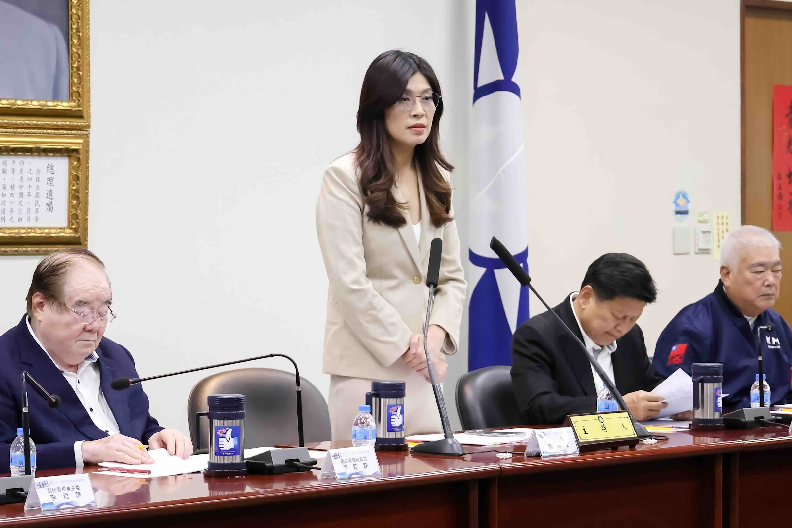 鄭麗文今砲轟總統賴清德無所不用其極，鬧出國際笑話。（國民黨提供）