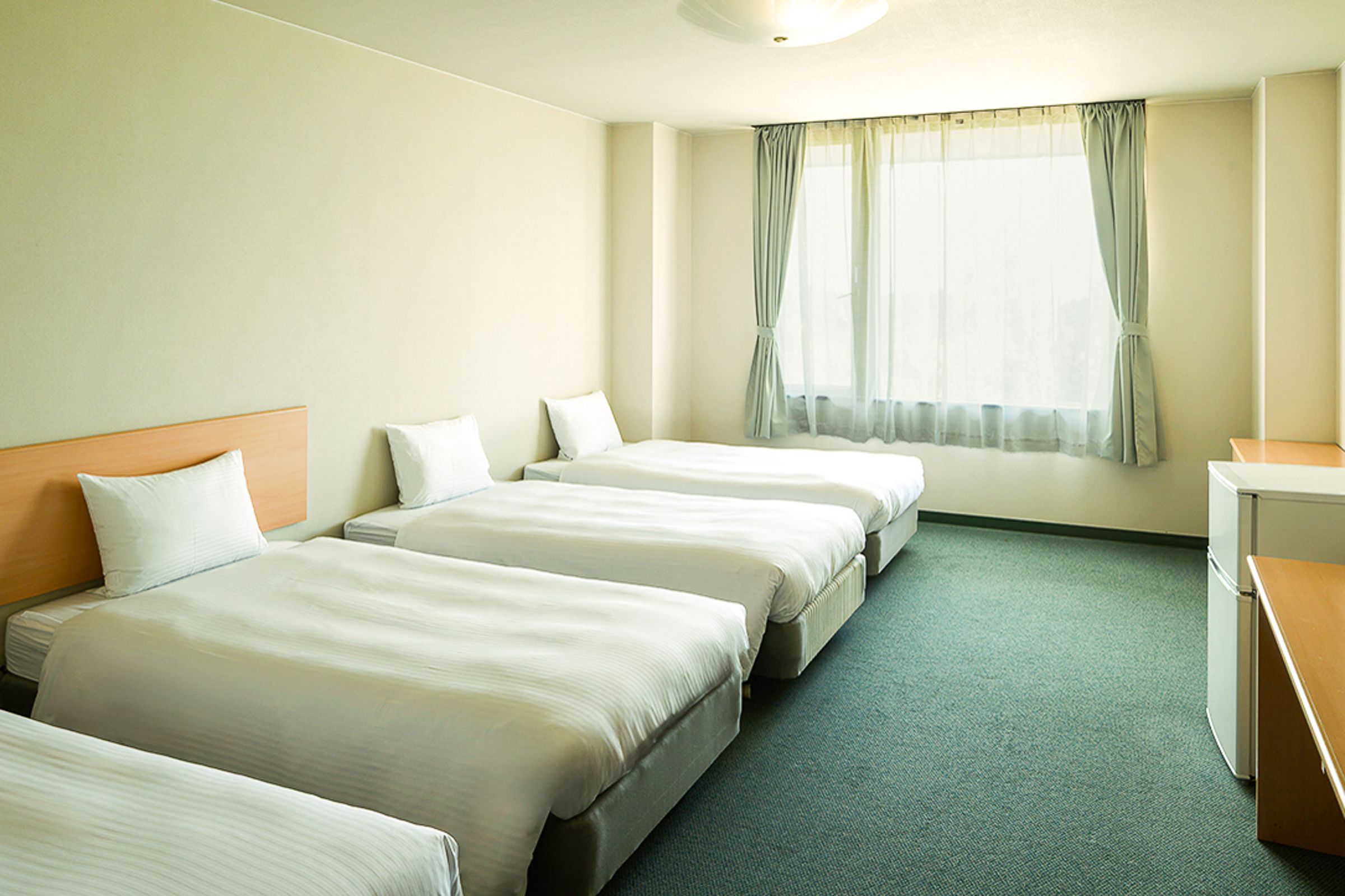 BunkLodge NEKOMA的4人房空間也相當寬敞。(BunkLodge NEKOMA提供)