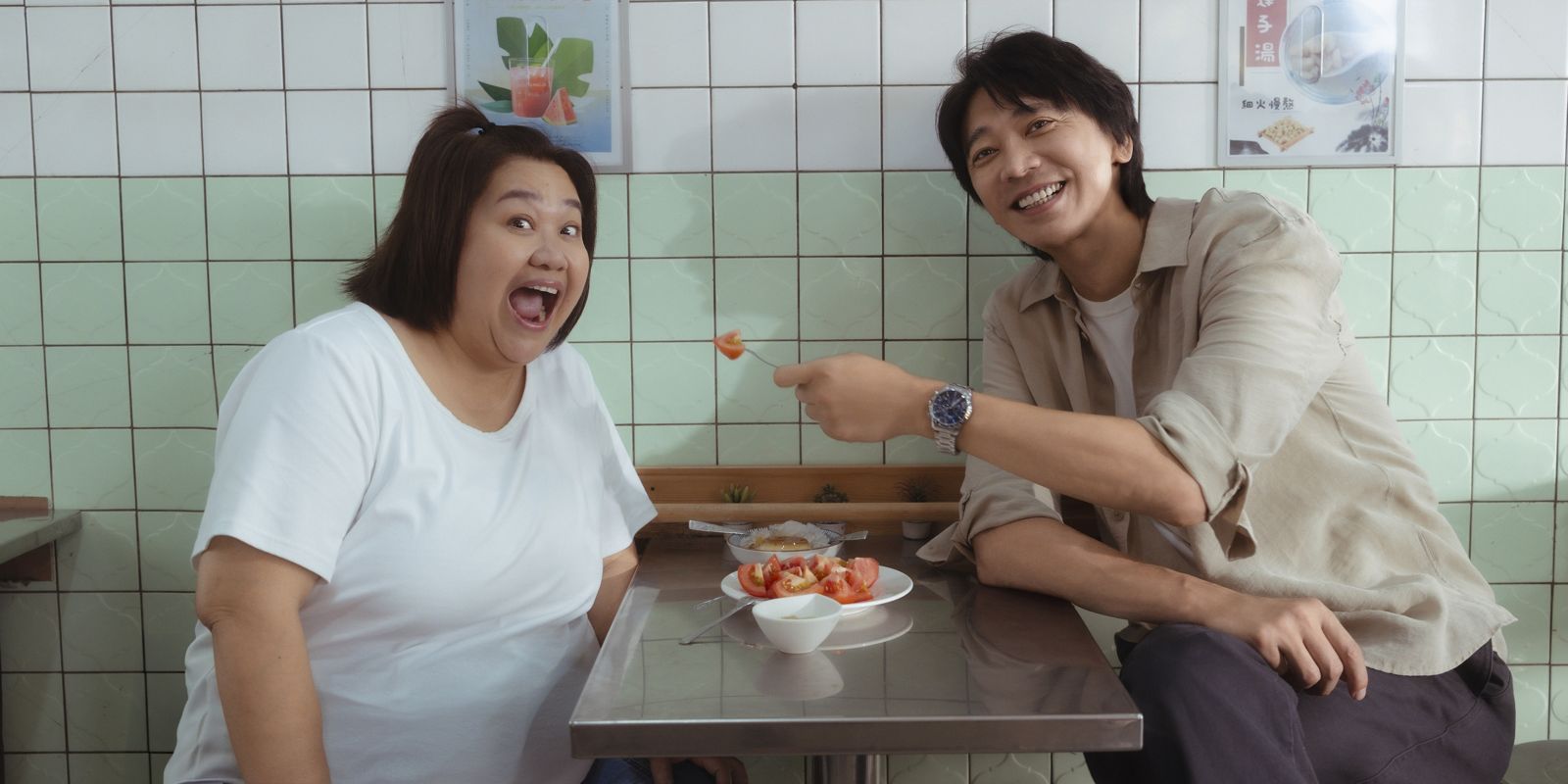 36公分最萌身高差　鍾欣凌、信《藍調時光》嘉義約會噴「粉紅泡泡」