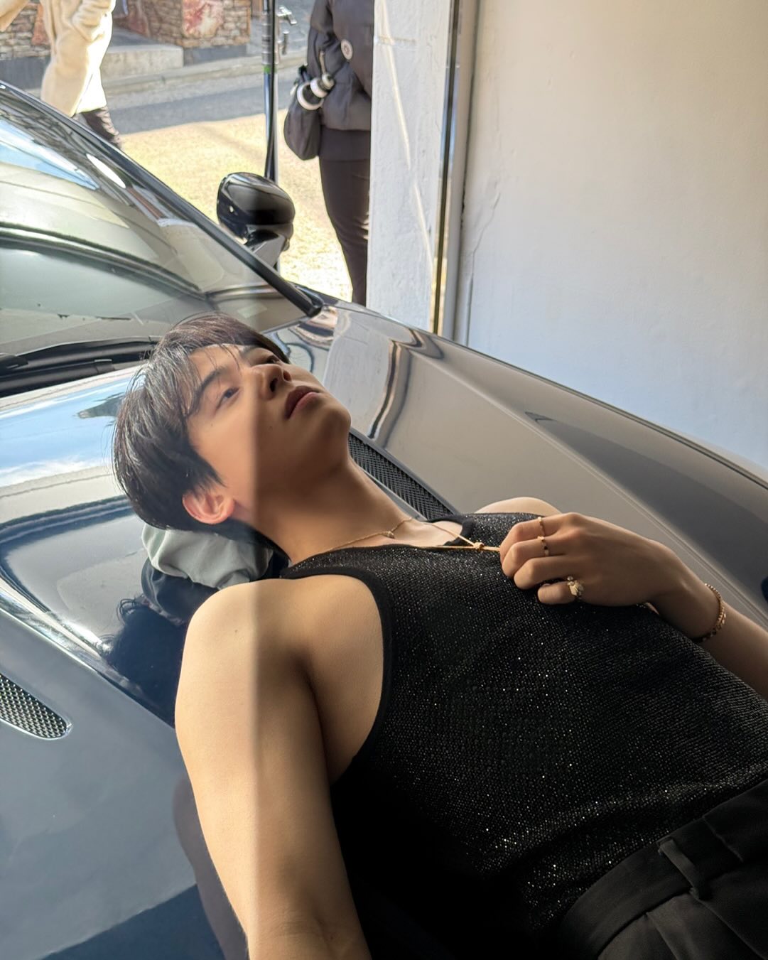 車銀優將於7月28日入伍，粉絲很不捨。（翻攝JINJIN INS）