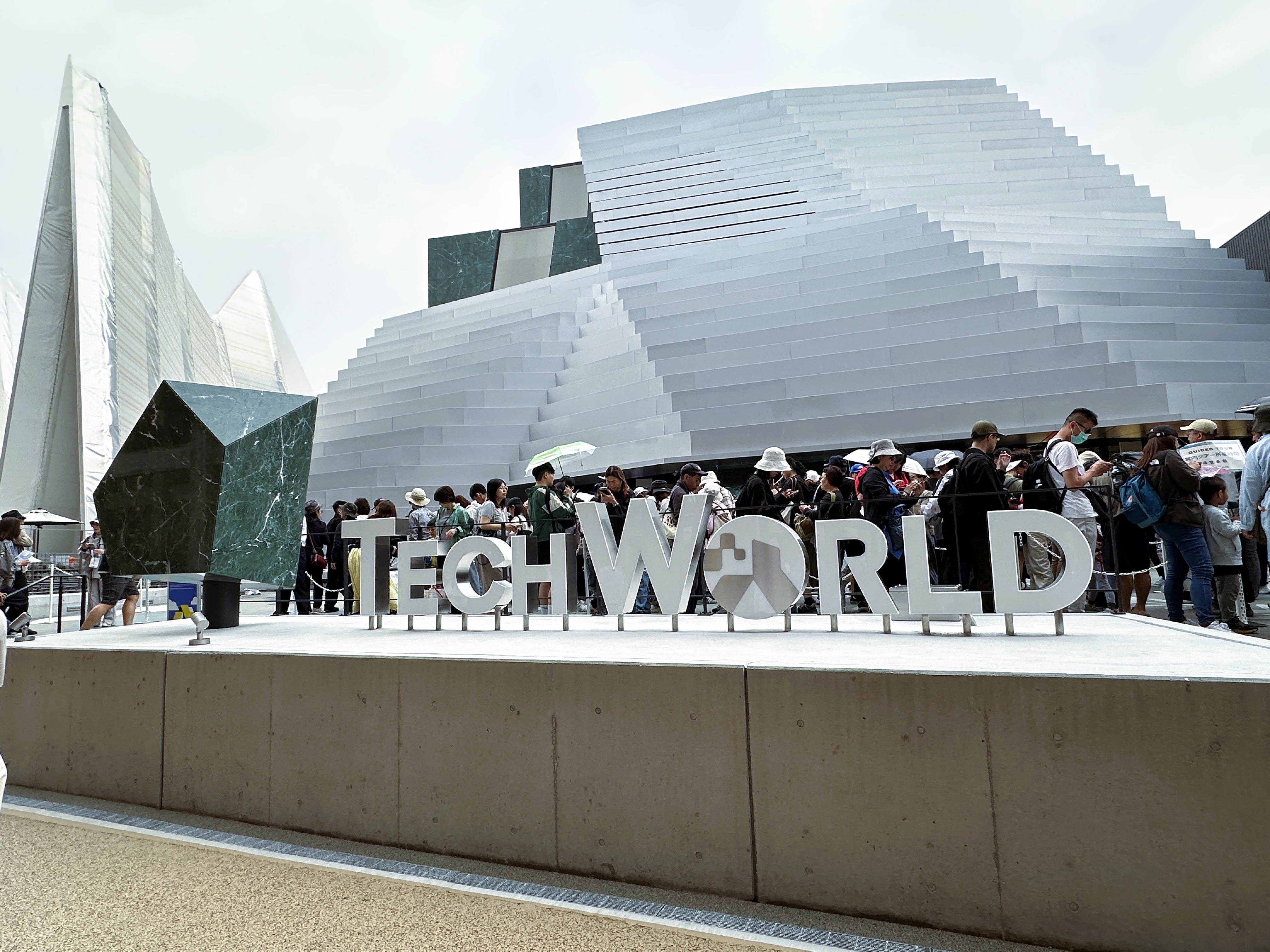 代表台灣的TECH WORLD館在大阪萬博人氣爆棚。