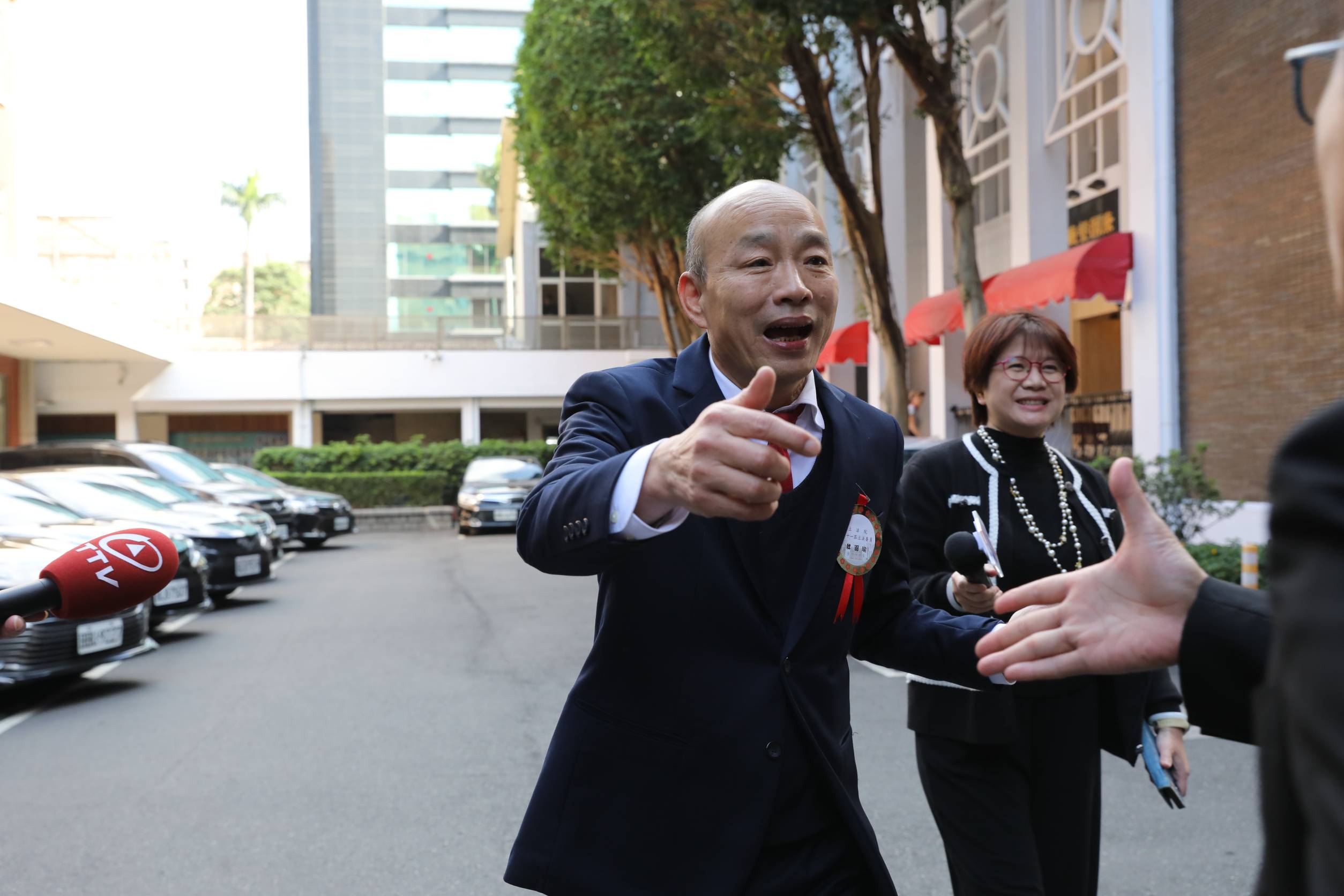 韓國瑜當選立法院長。