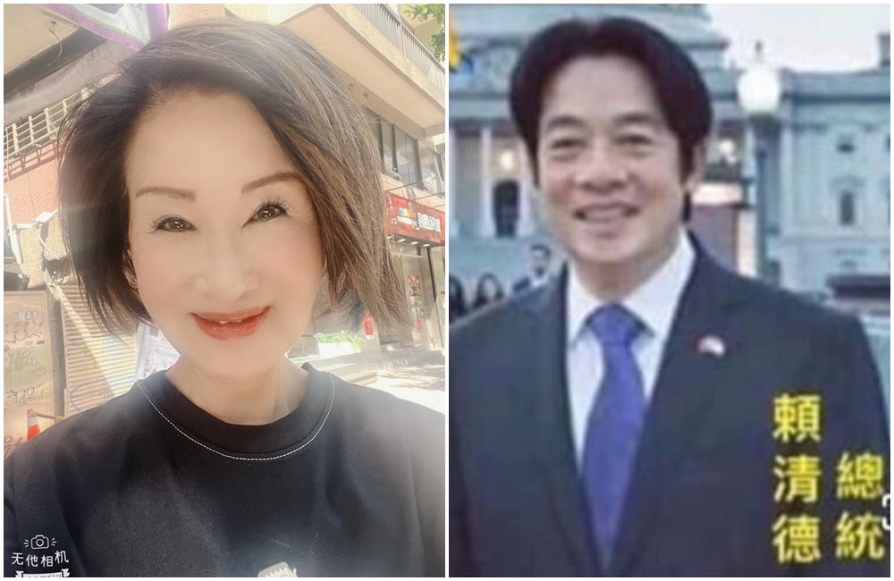 恬娃喊話賴清德要「良性競爭」。（翻攝恬娃臉書）