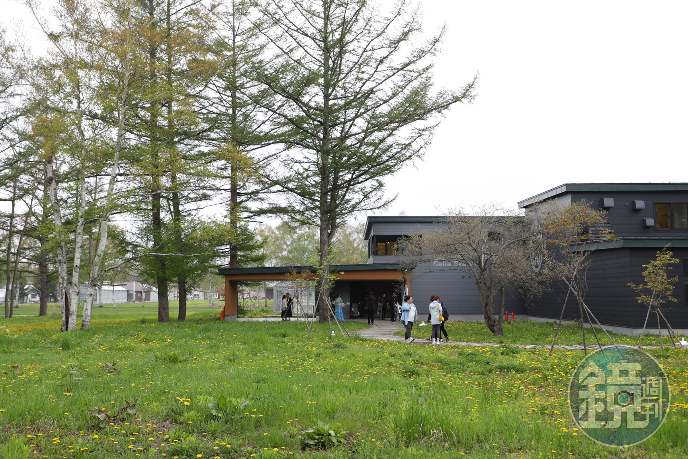 十勝帶廣農業獸醫大學校園幽靜寬廣，還有一處新興的酒廠。