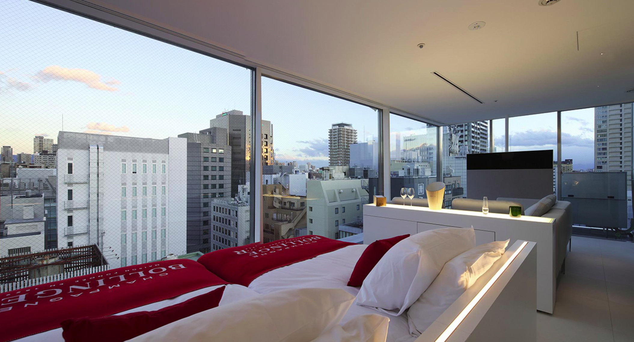 「Cuvée J2 Hôtel Osaka by 温故知新」以香檳打造主題飯店。（Cuvée J2 Hôtel Osaka by 温故知新提供）