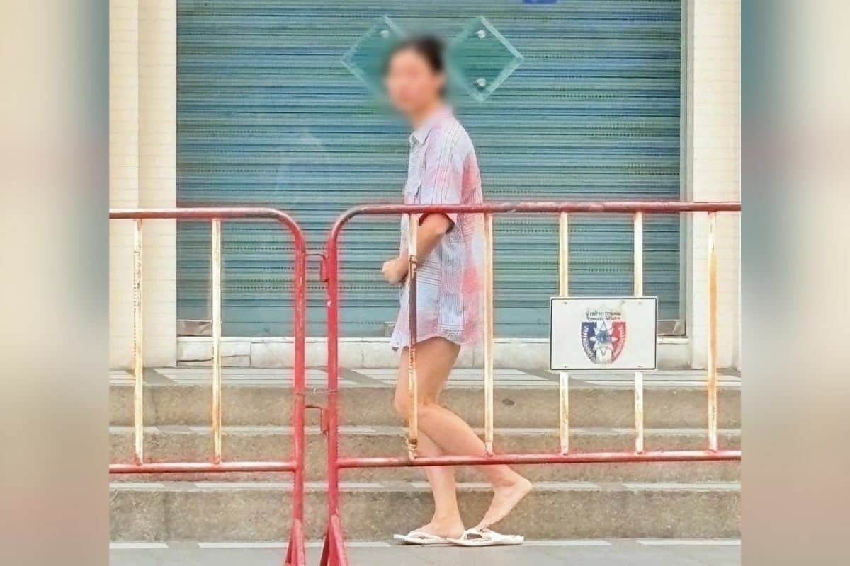 女主角本尊。（翻自《The Thaiger》）