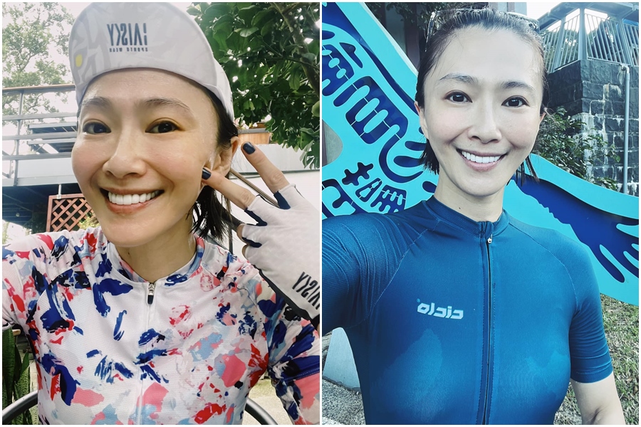 侯怡君相當熱愛運動，她時常透過社群平台分享生活。（翻攝自侯怡君的家臉書）